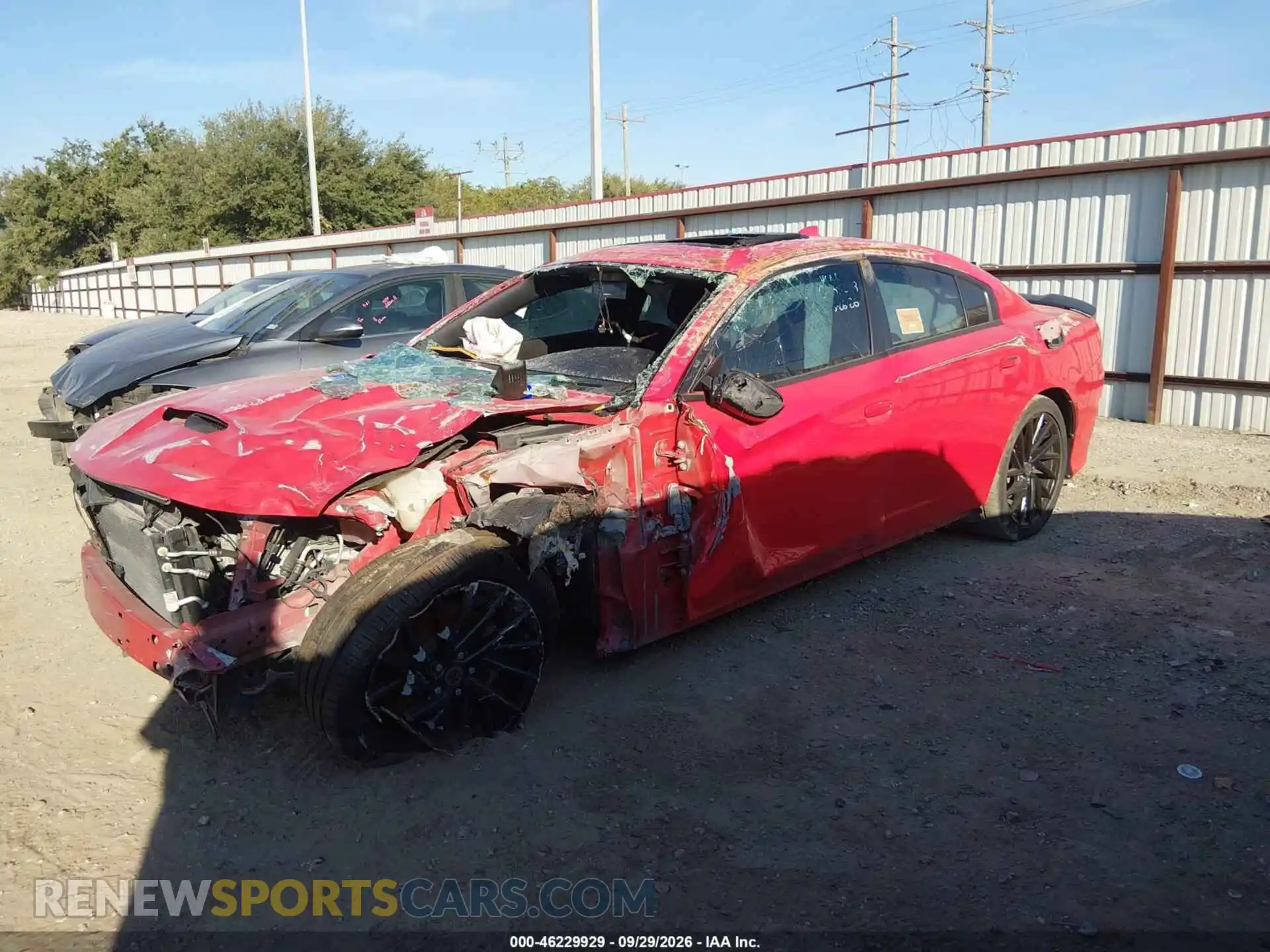 2 Фотография поврежденного автомобиля 2C3CDXCT1PH659926 DODGE CHARGER 2023