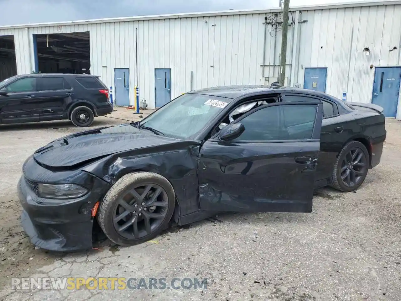1 Photograph of a damaged car 2C3CDXCT1PH700975 DODGE CHARGER 2023