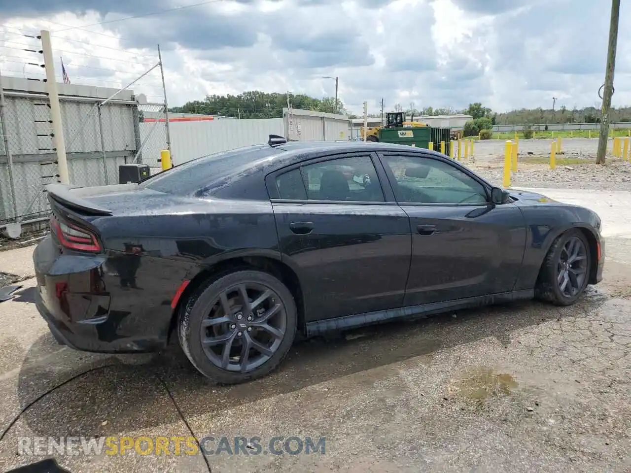 3 Photograph of a damaged car 2C3CDXCT1PH700975 DODGE CHARGER 2023