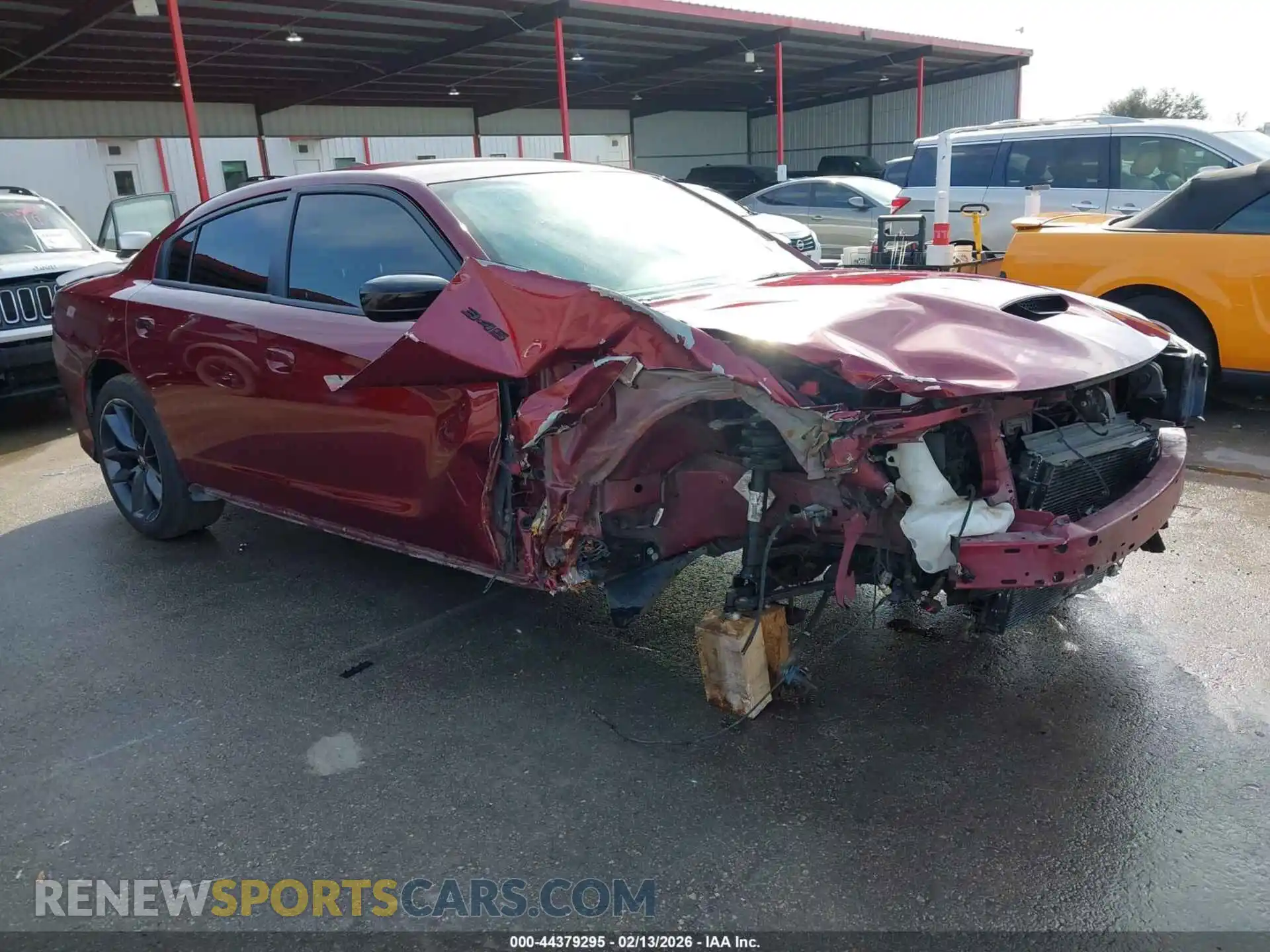 1 Photograph of a damaged car 2C3CDXCT1PH701284 DODGE CHARGER 2023