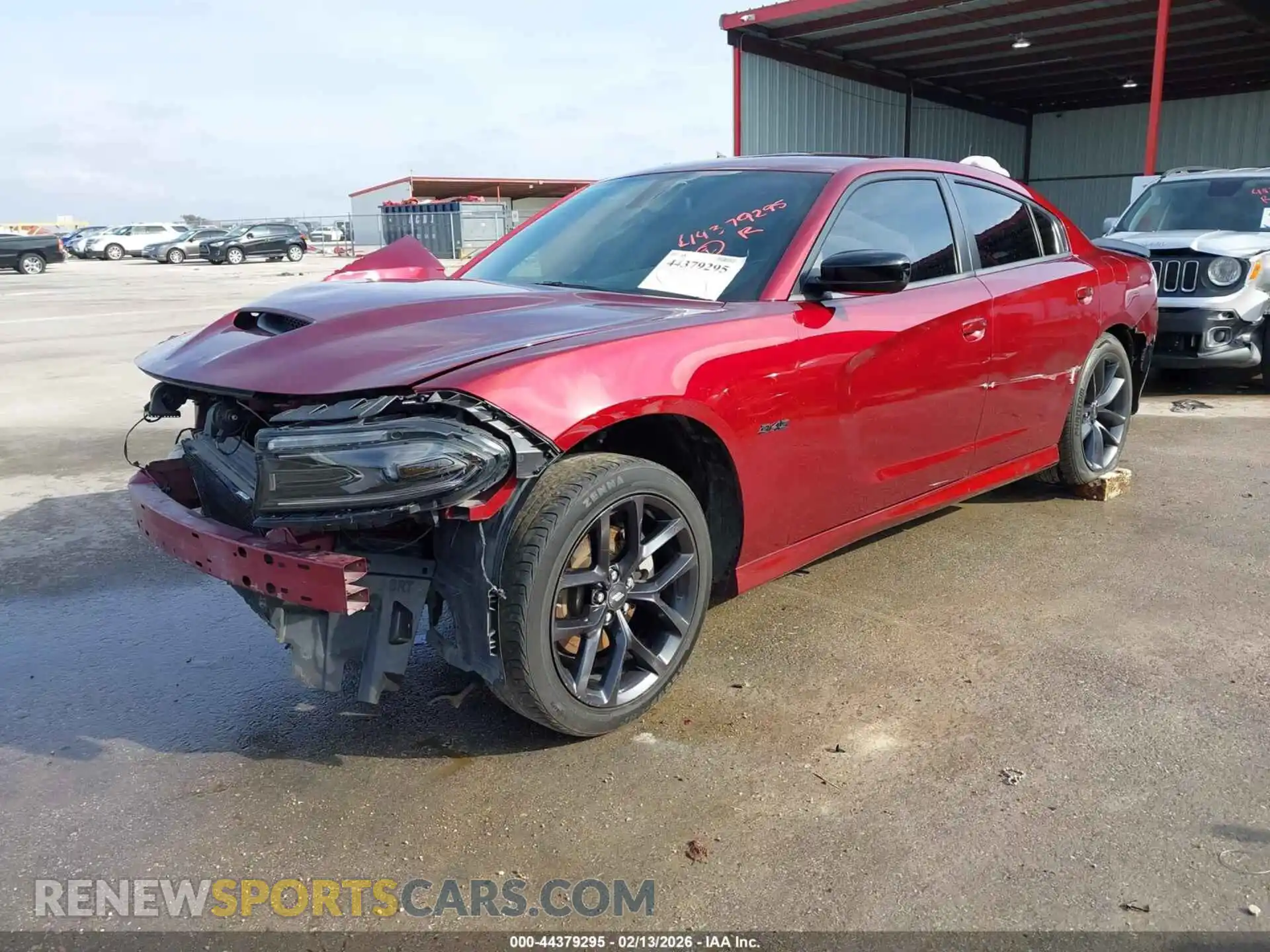 2 Photograph of a damaged car 2C3CDXCT1PH701284 DODGE CHARGER 2023