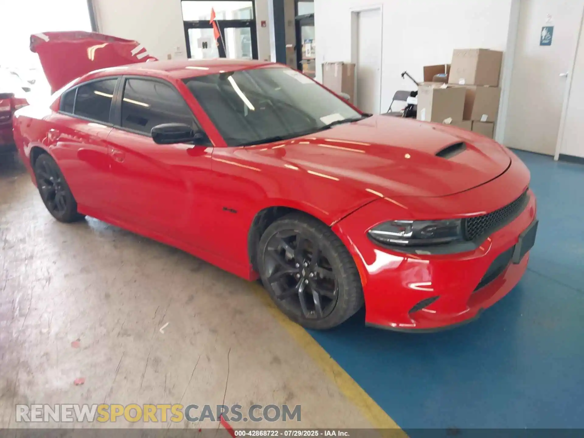 1 Photograph of a damaged car 2C3CDXCT2PH535518 DODGE CHARGER 2023