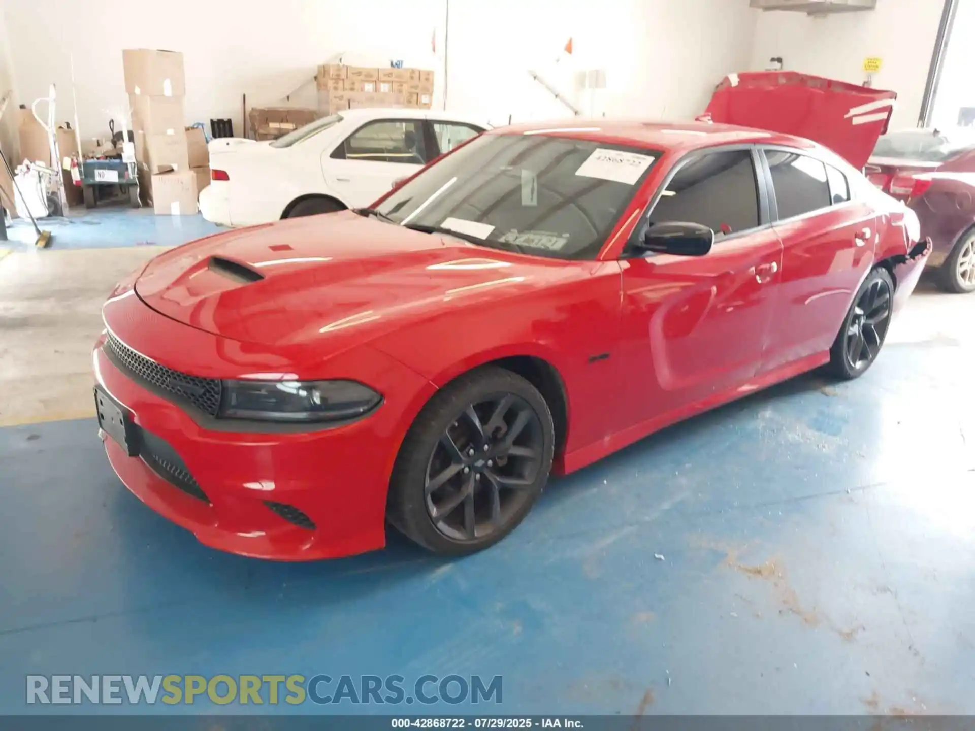 2 Photograph of a damaged car 2C3CDXCT2PH535518 DODGE CHARGER 2023