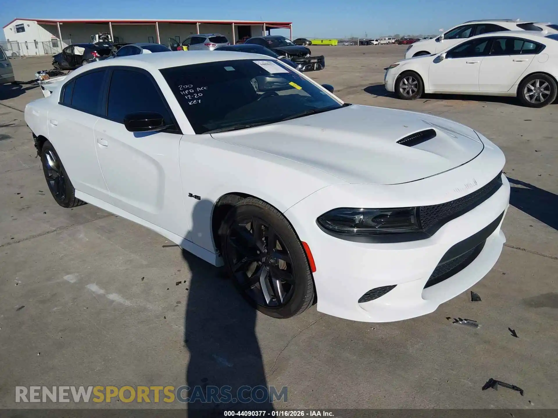 1 Photograph of a damaged car 2C3CDXCT2PH548222 DODGE CHARGER 2023