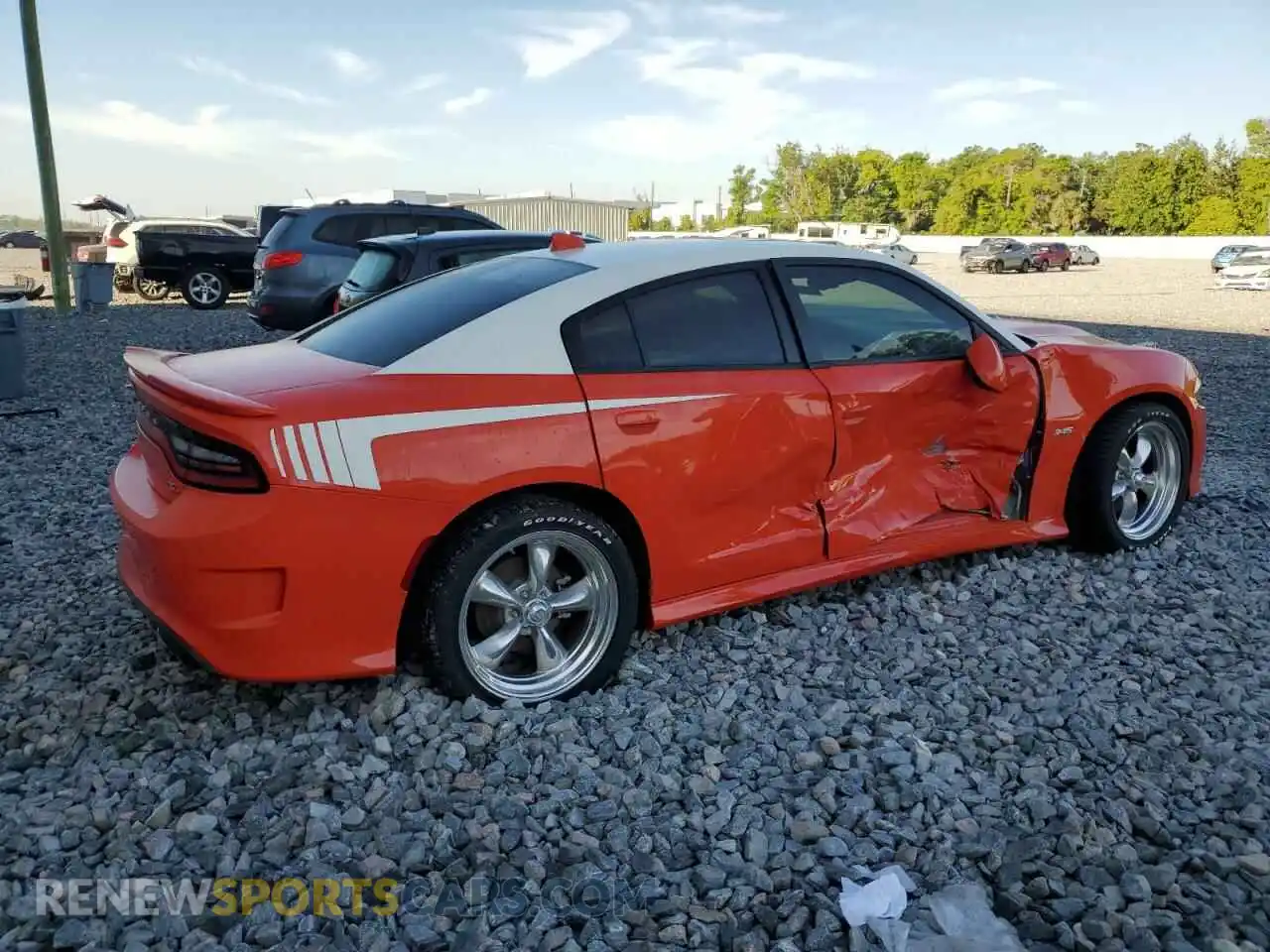 3 Photograph of a damaged car 2C3CDXCT2PH576554 DODGE CHARGER 2023