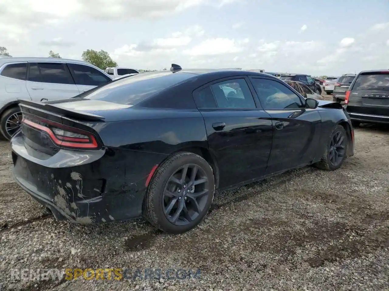 3 Photograph of a damaged car 2C3CDXCT2PH589207 DODGE CHARGER 2023