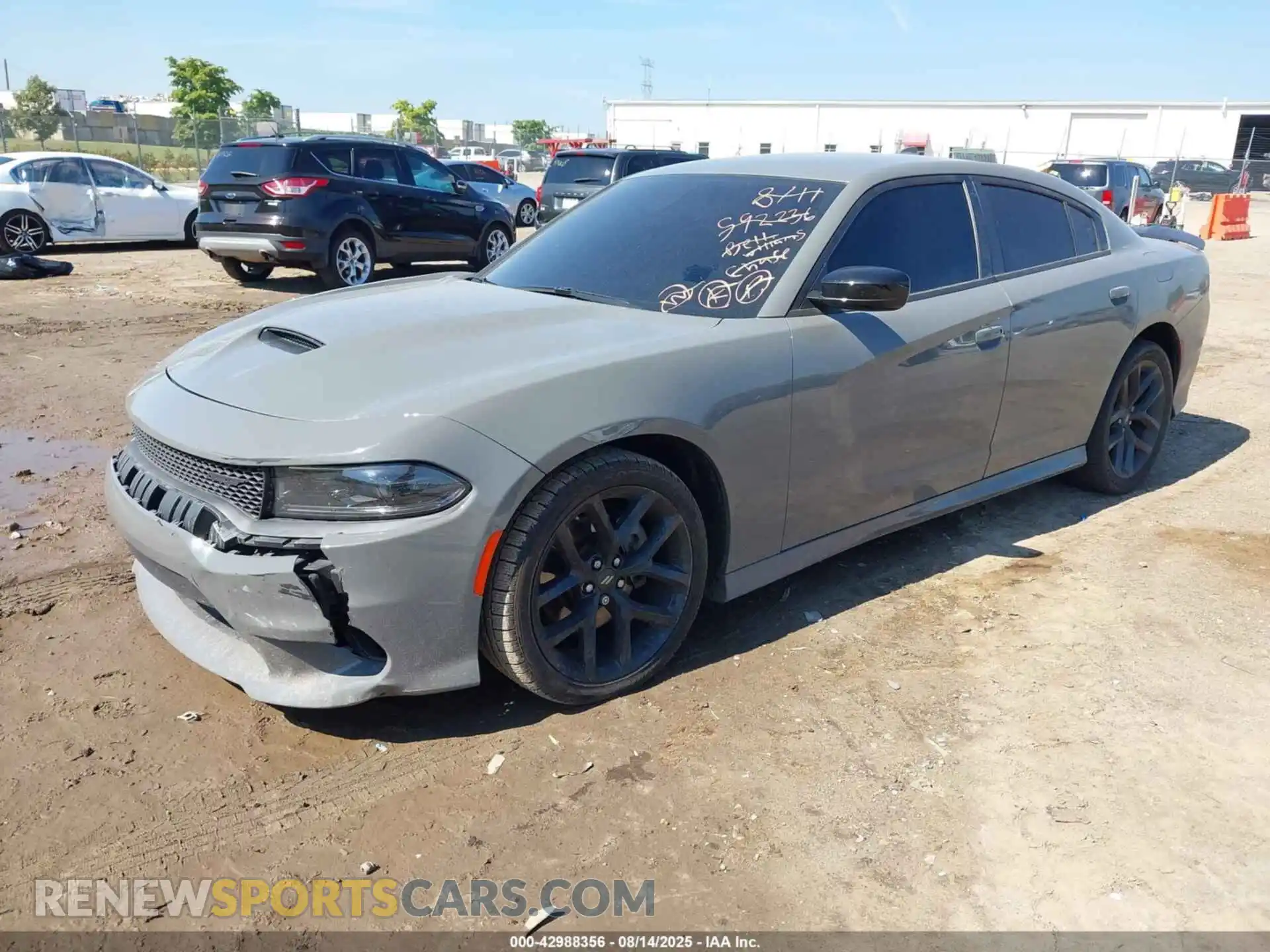 2 Фотография поврежденного автомобиля 2C3CDXCT2PH592236 DODGE CHARGER 2023