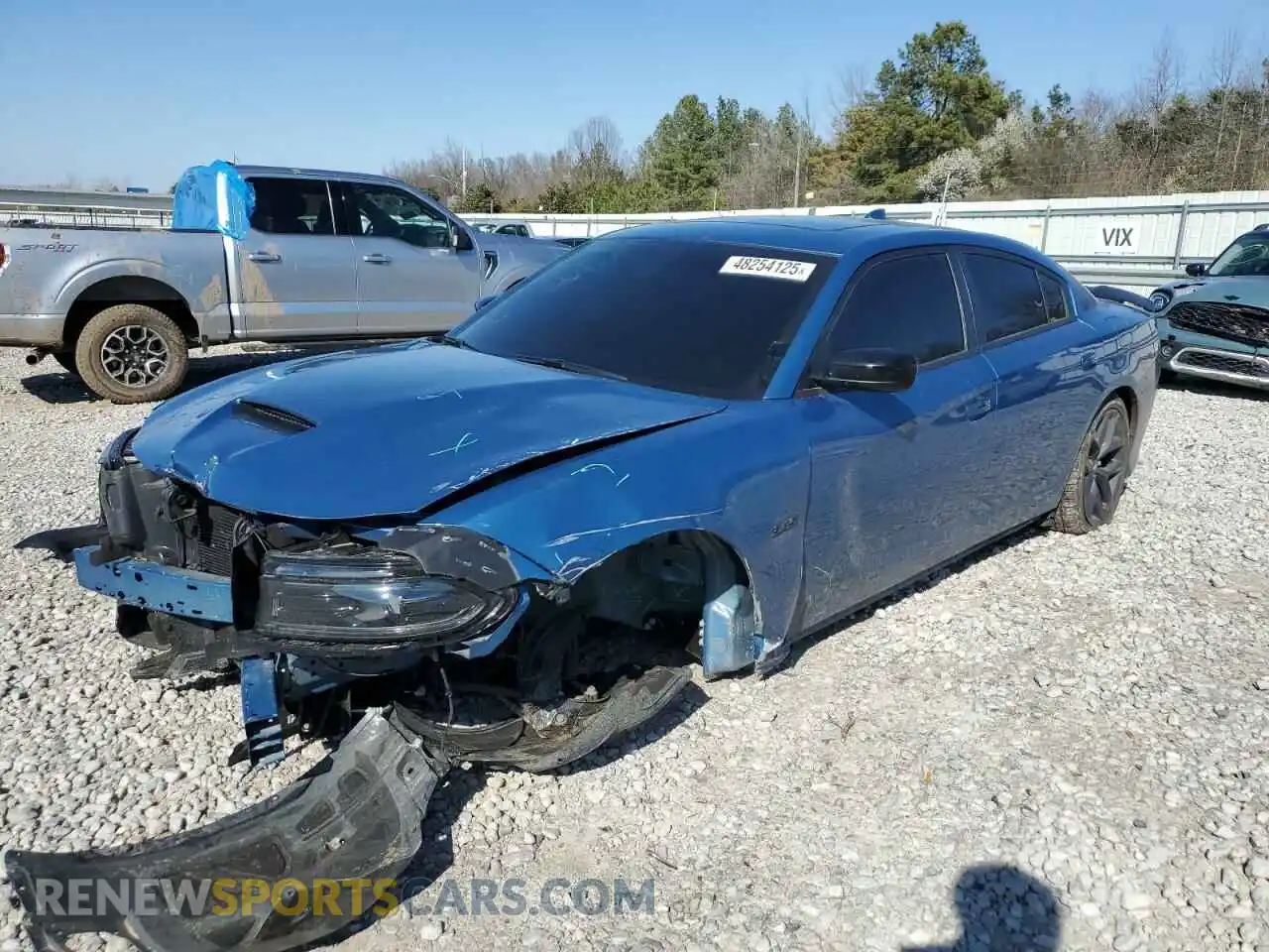 1 Photograph of a damaged car 2C3CDXCT2PH660003 DODGE CHARGER 2023