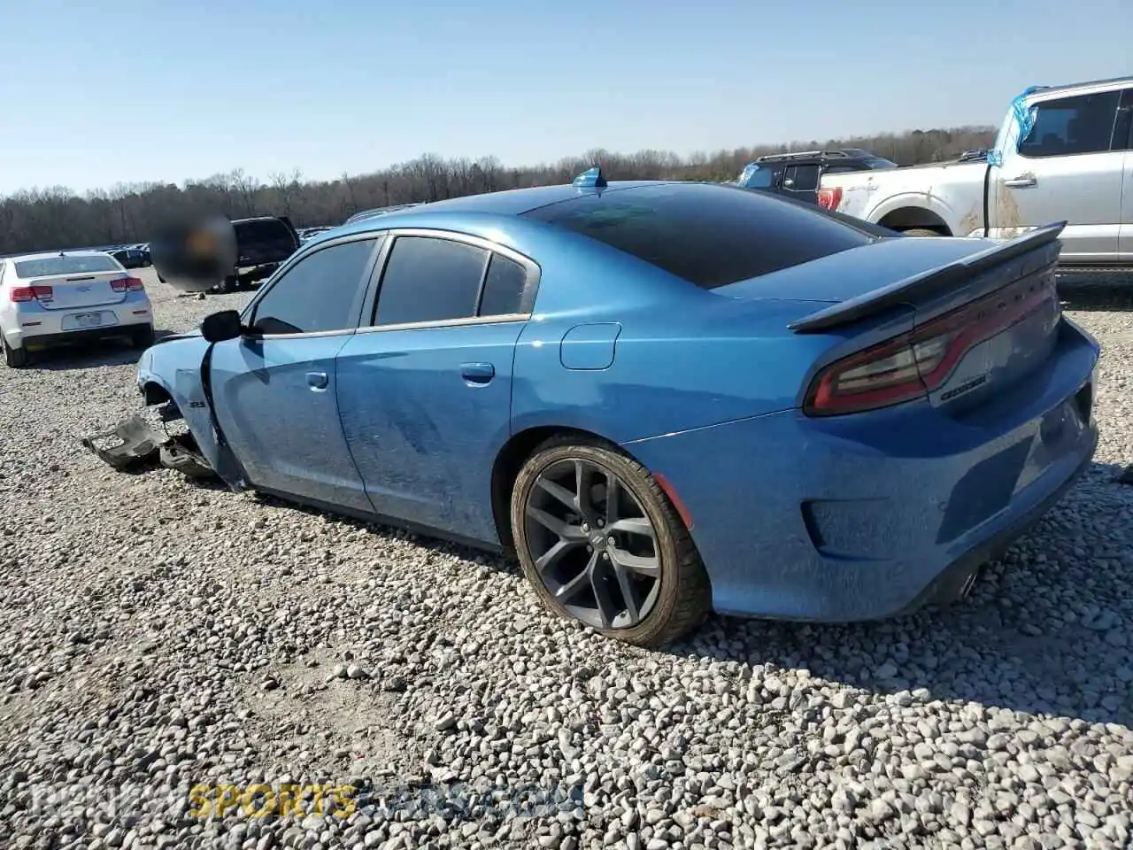 2 Photograph of a damaged car 2C3CDXCT2PH660003 DODGE CHARGER 2023