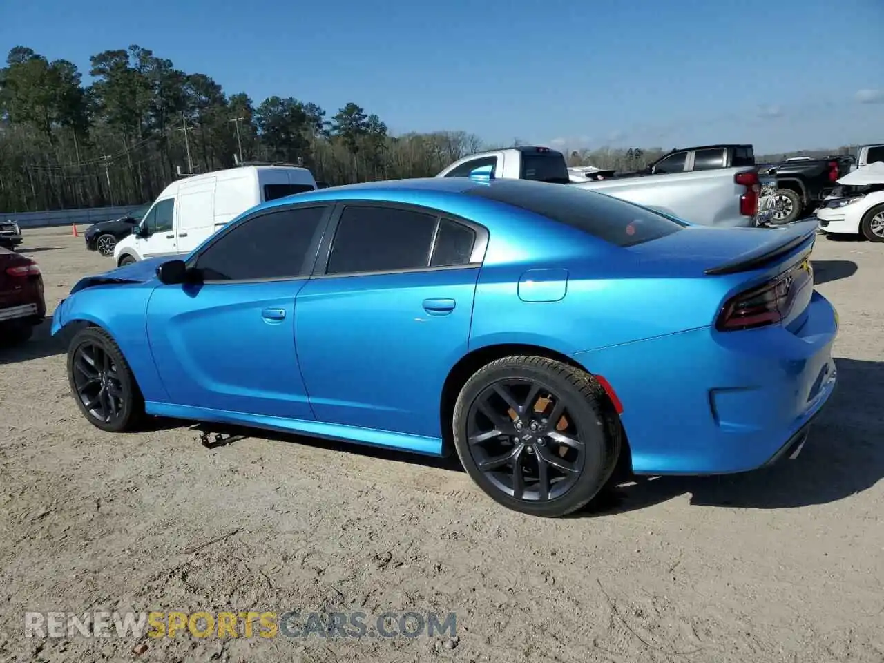 2 Photograph of a damaged car 2C3CDXCT2PH663662 DODGE CHARGER 2023