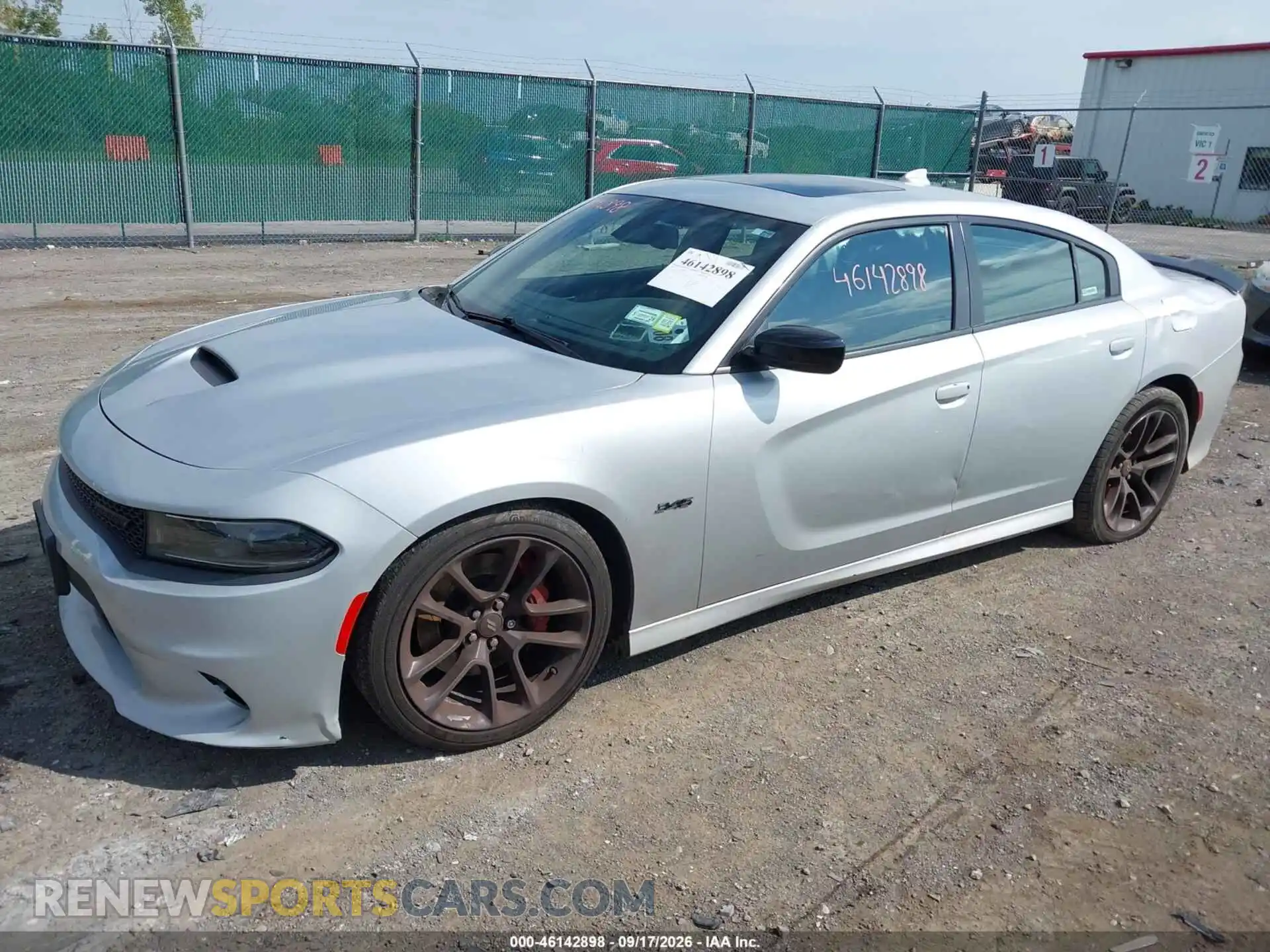 2 Фотография поврежденного автомобиля 2C3CDXCT2PH671745 DODGE CHARGER 2023