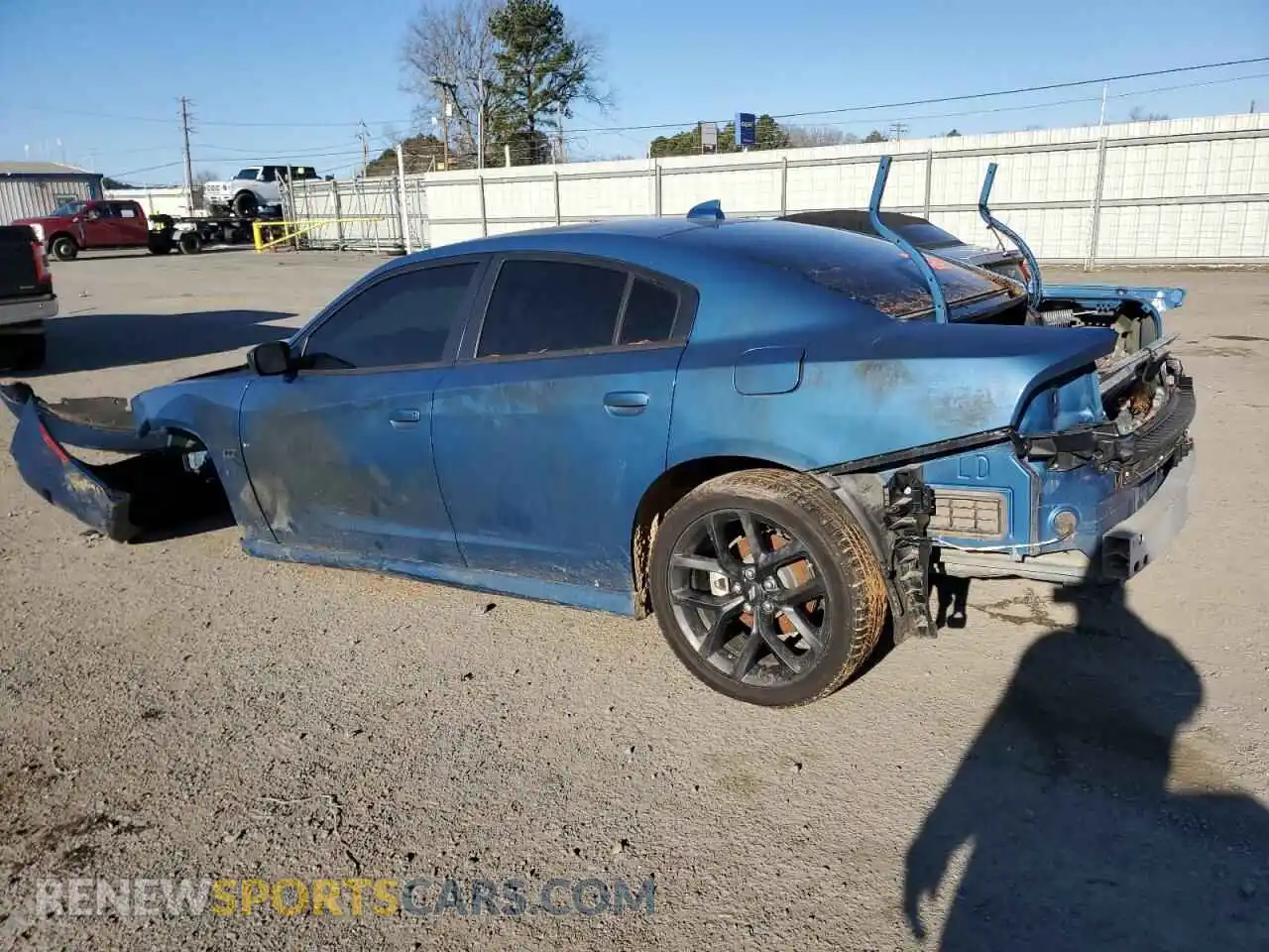 2 Photograph of a damaged car 2C3CDXCT2PH673589 DODGE CHARGER 2023