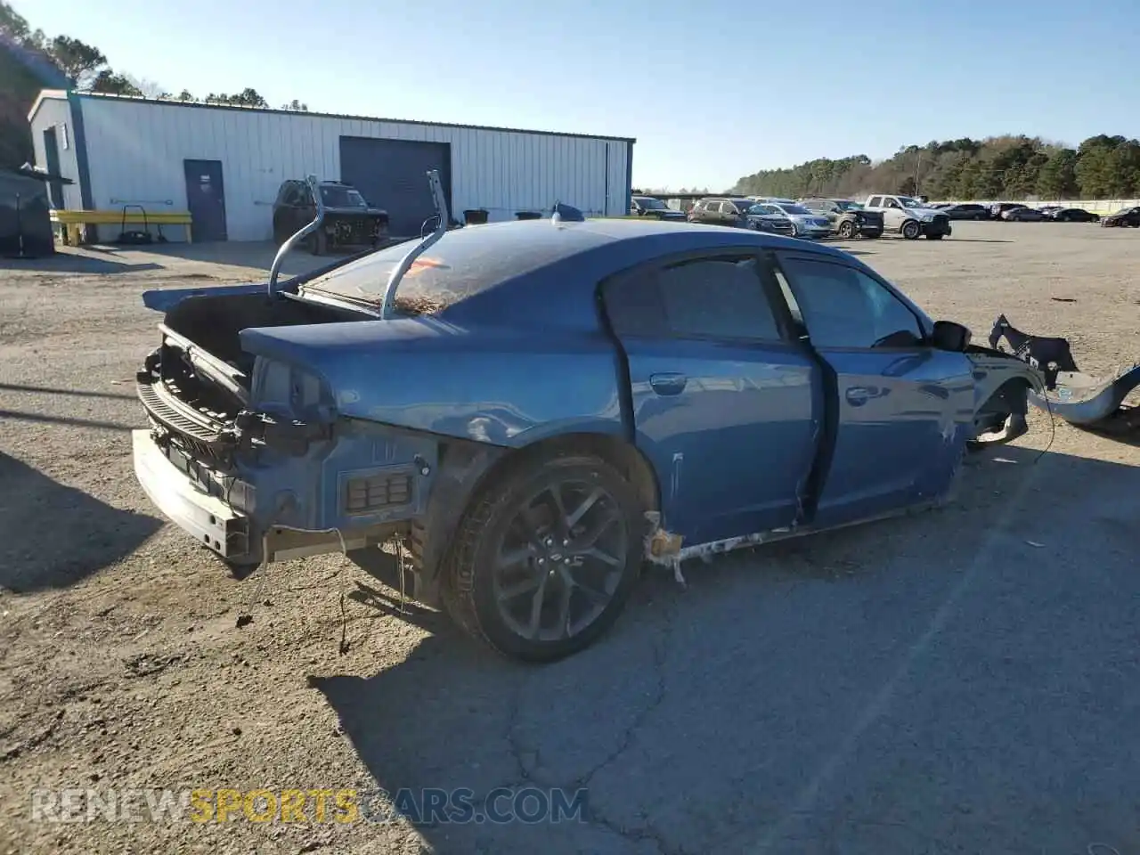 3 Photograph of a damaged car 2C3CDXCT2PH673589 DODGE CHARGER 2023