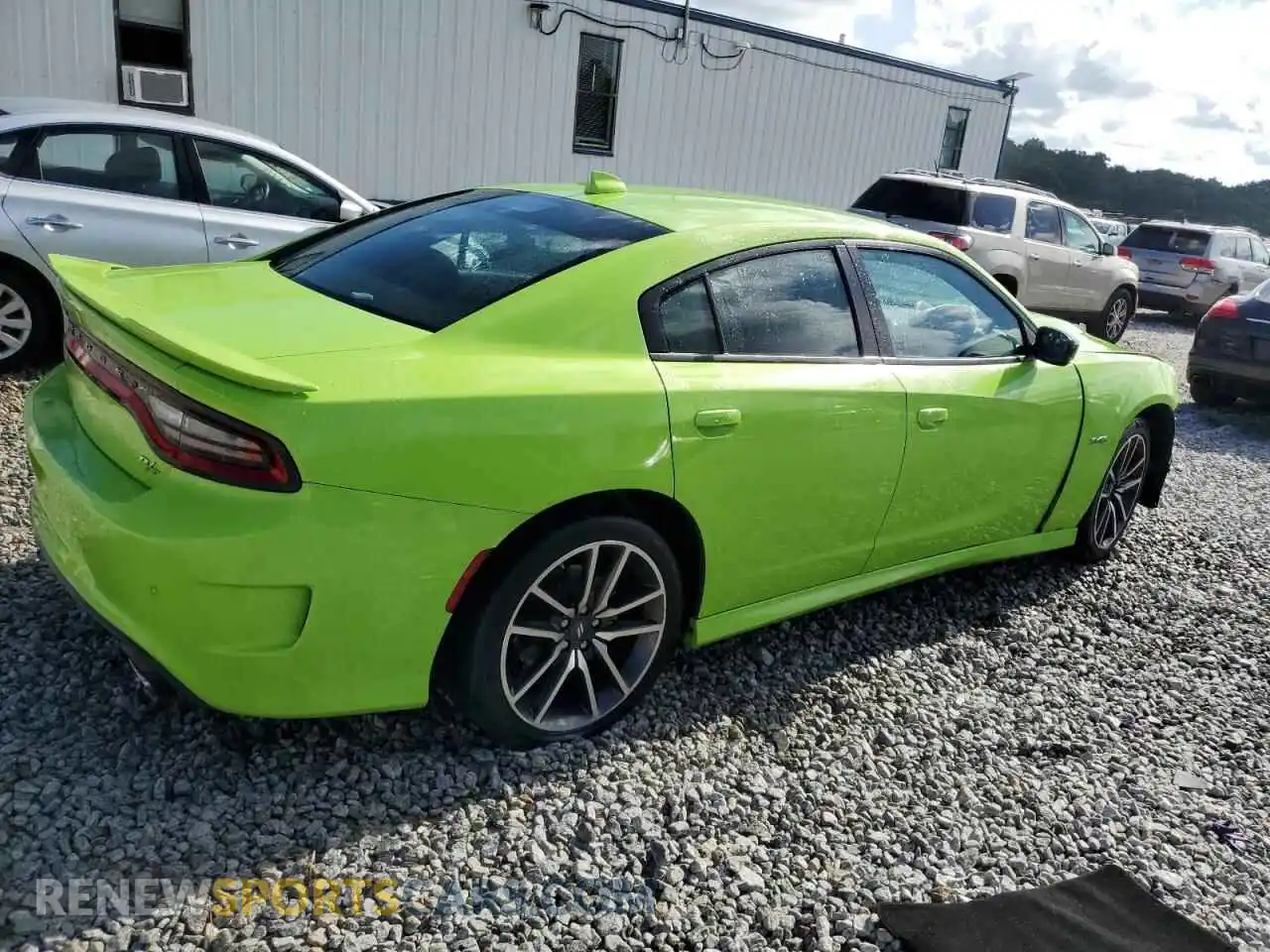 3 Photograph of a damaged car 2C3CDXCT3PH534362 DODGE CHARGER 2023