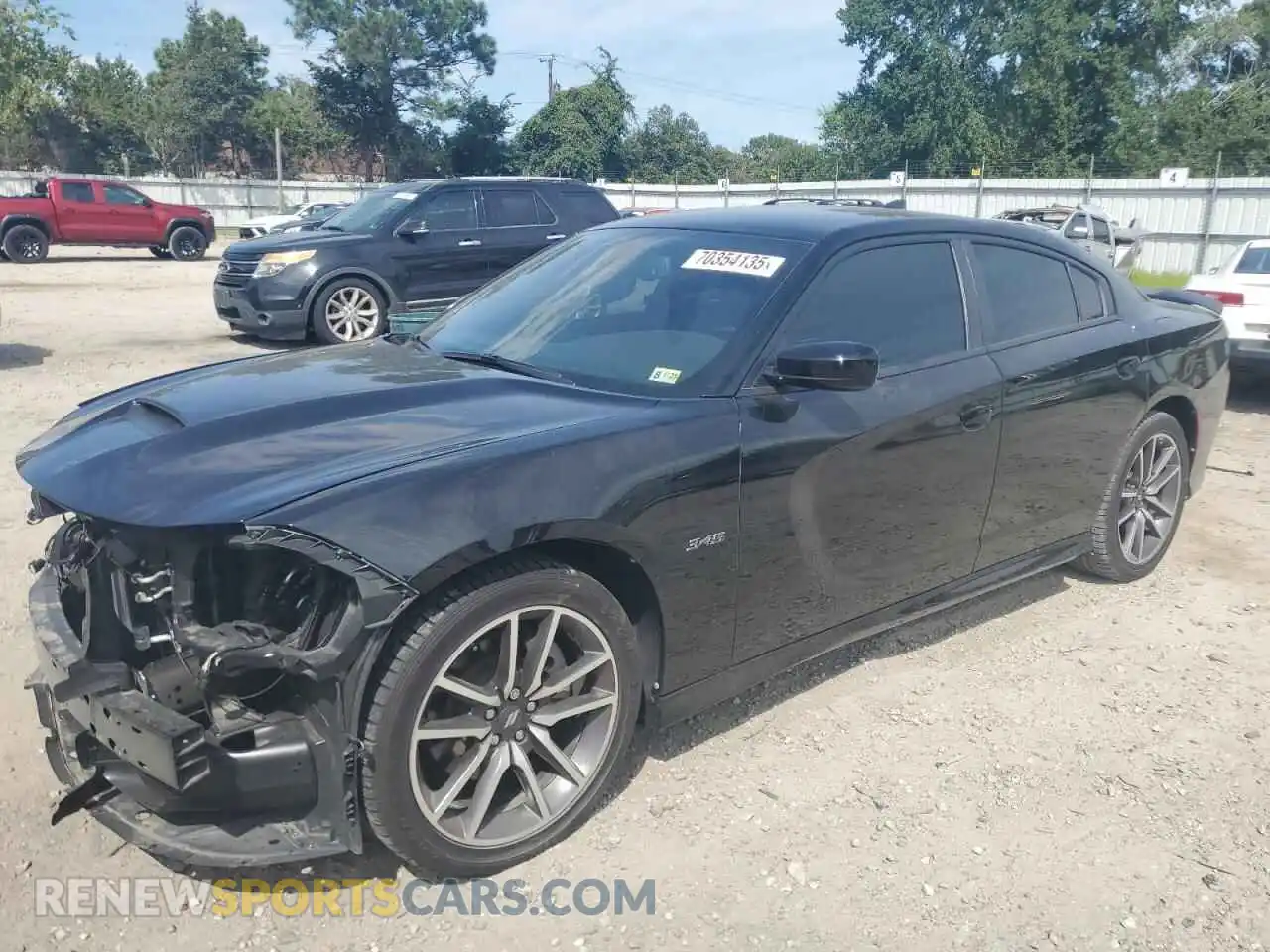 1 Photograph of a damaged car 2C3CDXCT3PH598935 DODGE CHARGER 2023