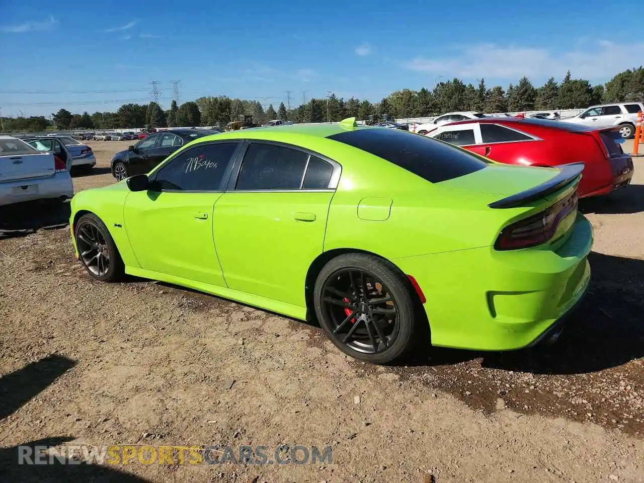 2 Photograph of a damaged car 2C3CDXCT3PH612588 DODGE CHARGER 2023