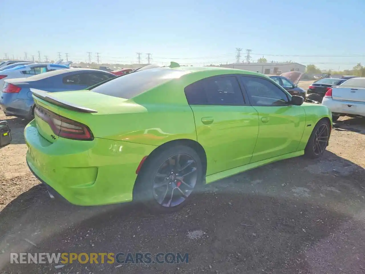 3 Photograph of a damaged car 2C3CDXCT3PH612588 DODGE CHARGER 2023