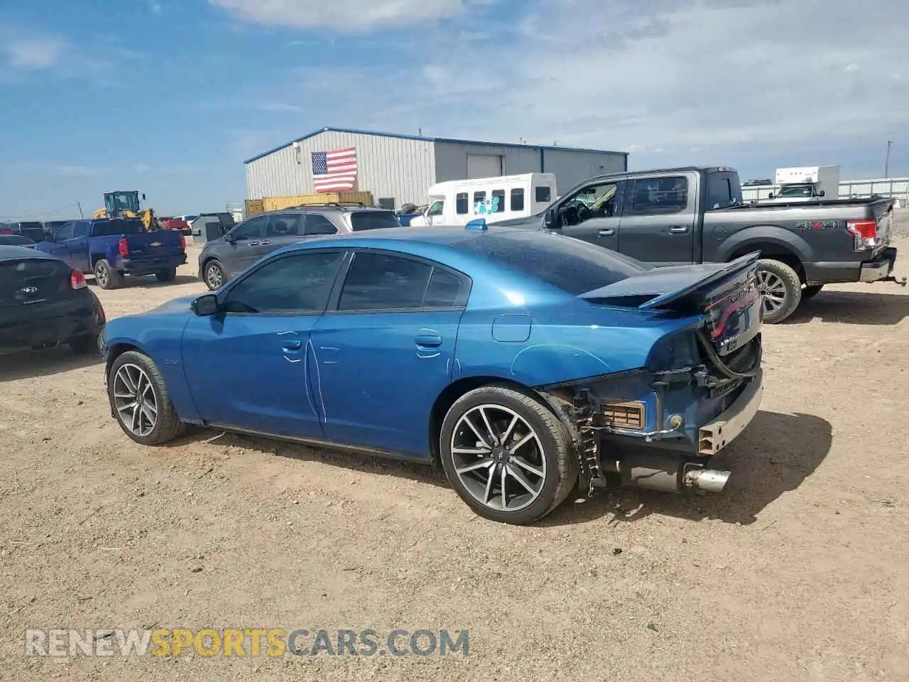 2 Photograph of a damaged car 2C3CDXCT3PH643856 DODGE CHARGER 2023
