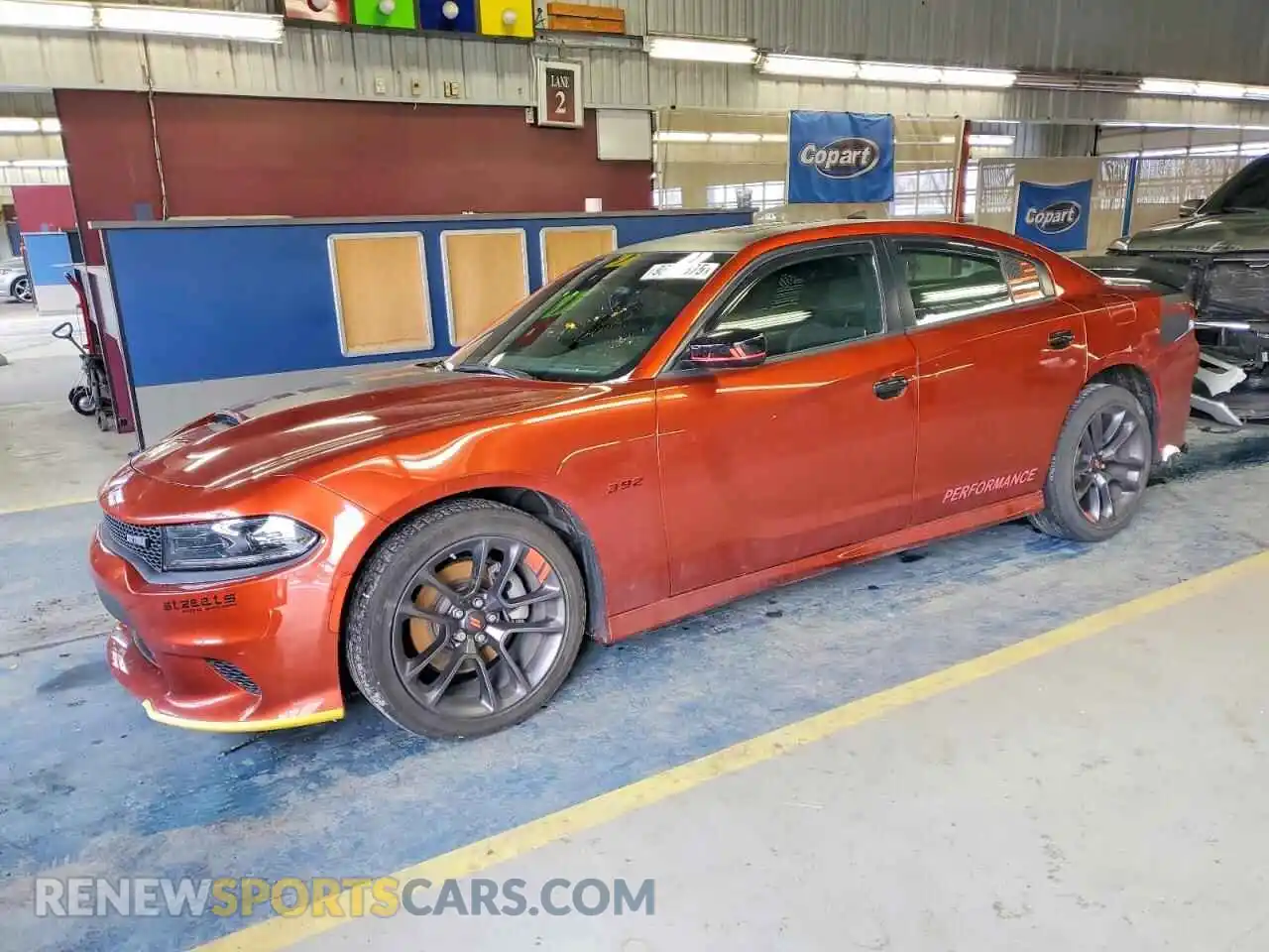 1 Photograph of a damaged car 2C3CDXCT3PH688344 DODGE CHARGER 2023