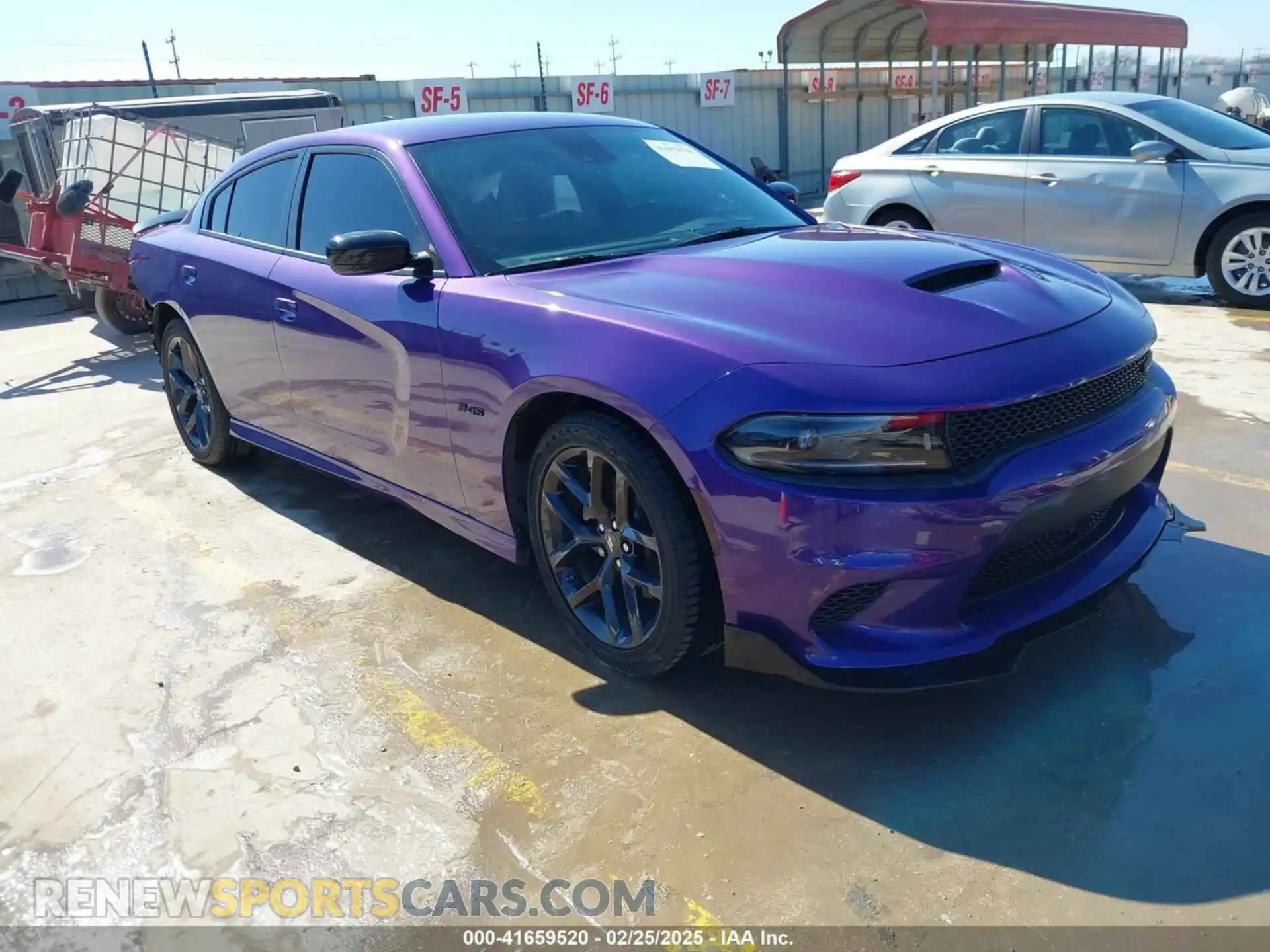 1 Photograph of a damaged car 2C3CDXCT3PH690028 DODGE CHARGER 2023