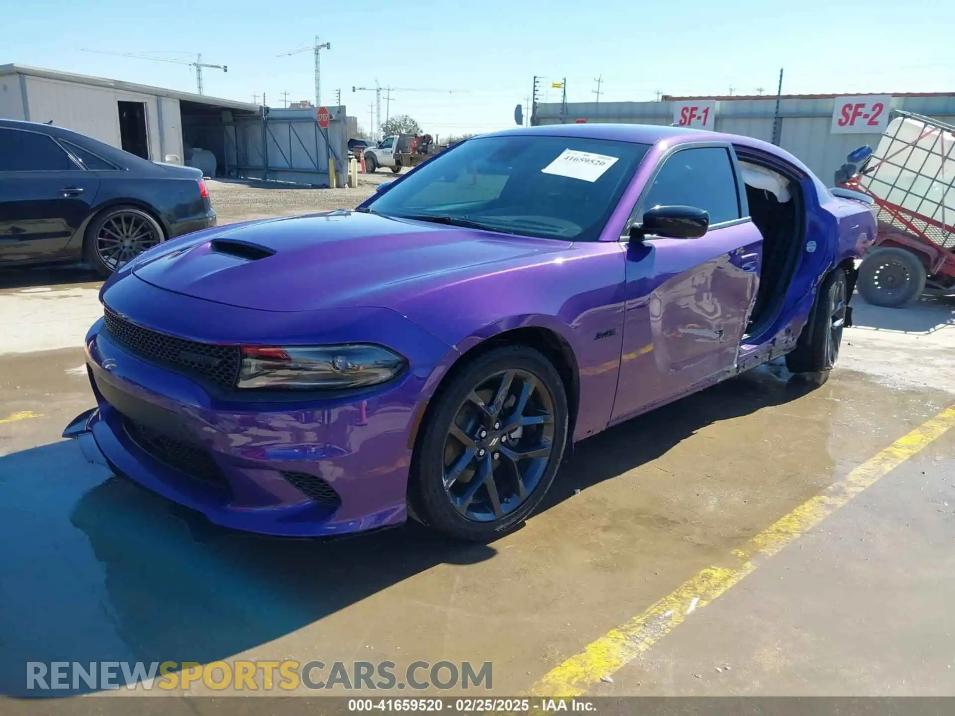 2 Photograph of a damaged car 2C3CDXCT3PH690028 DODGE CHARGER 2023