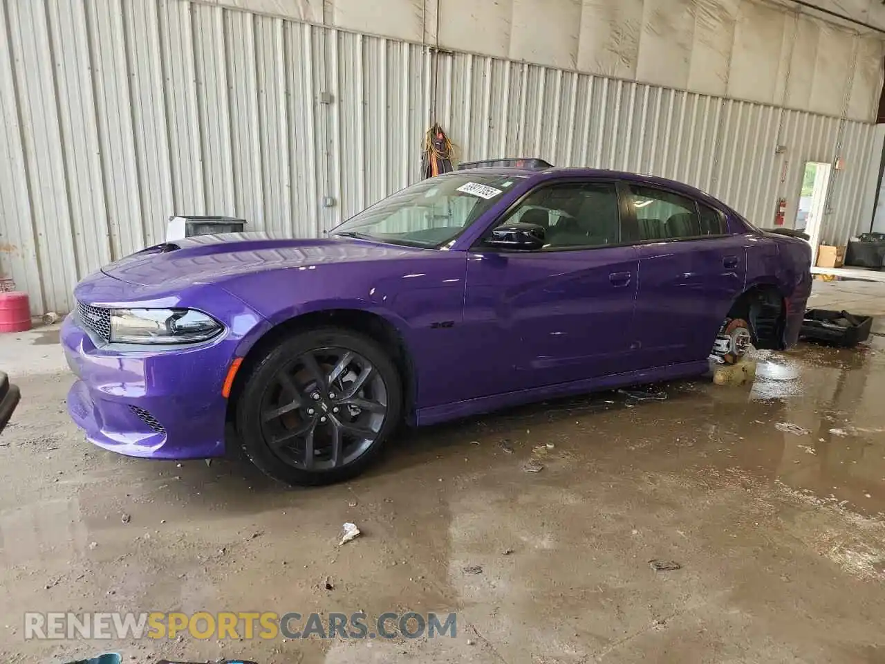 1 fotografías del automóvil dañado 2C3CDXCT3PH702811 DODGE CHARGER 2023