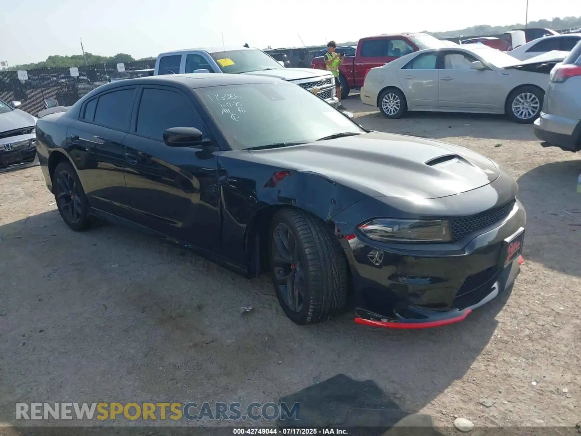 1 Photograph of a damaged car 2C3CDXCT3PH703621 DODGE CHARGER 2023