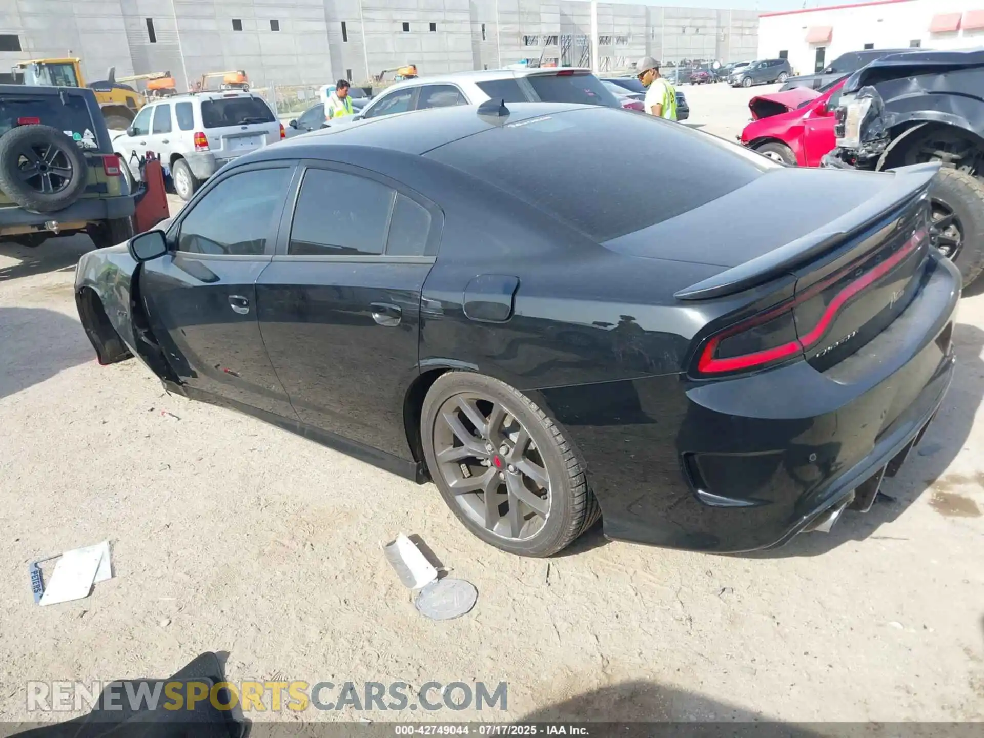 3 Photograph of a damaged car 2C3CDXCT3PH703621 DODGE CHARGER 2023