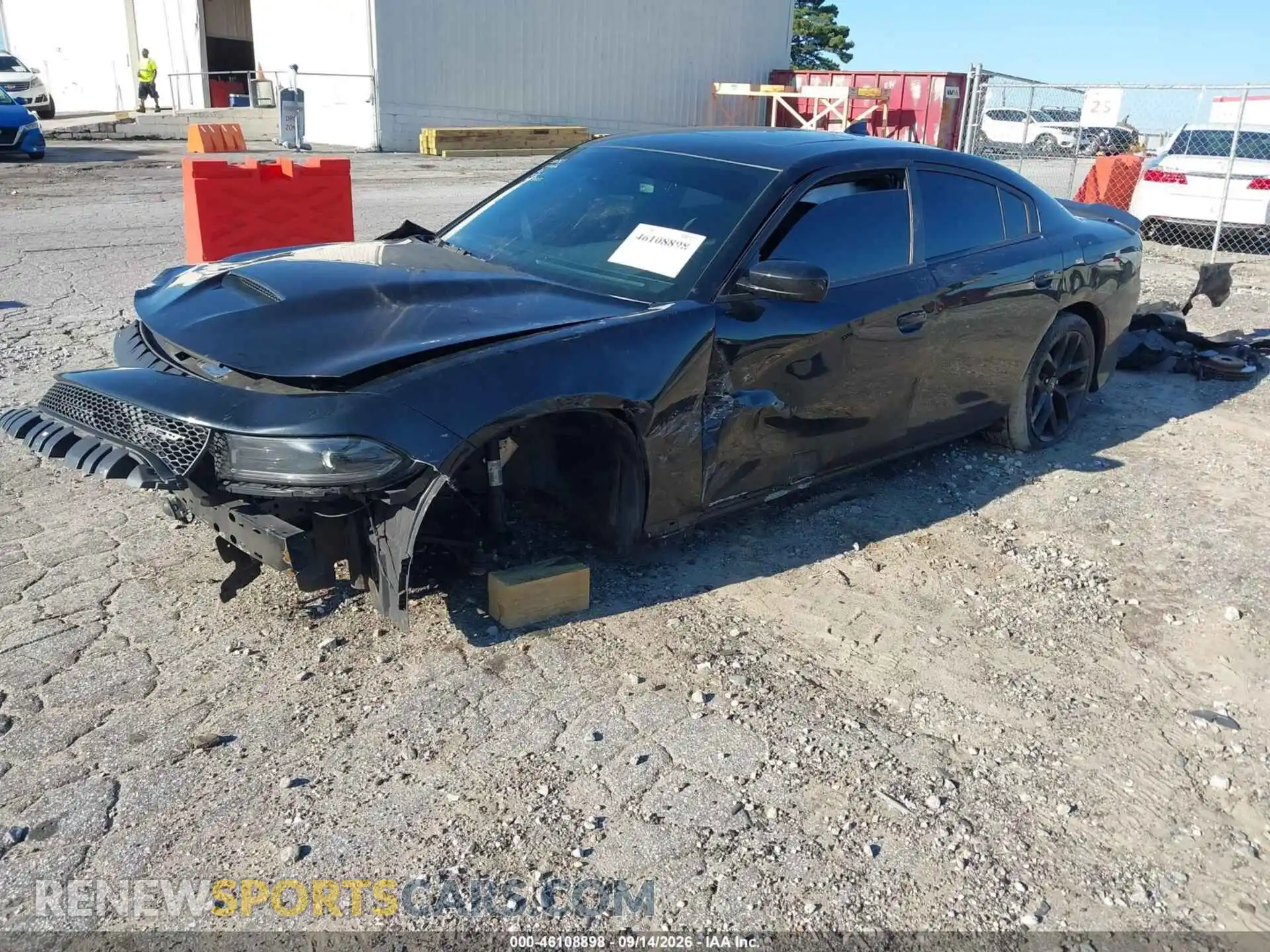 2 Photograph of a damaged car 2C3CDXCT4PH505517 DODGE CHARGER 2023