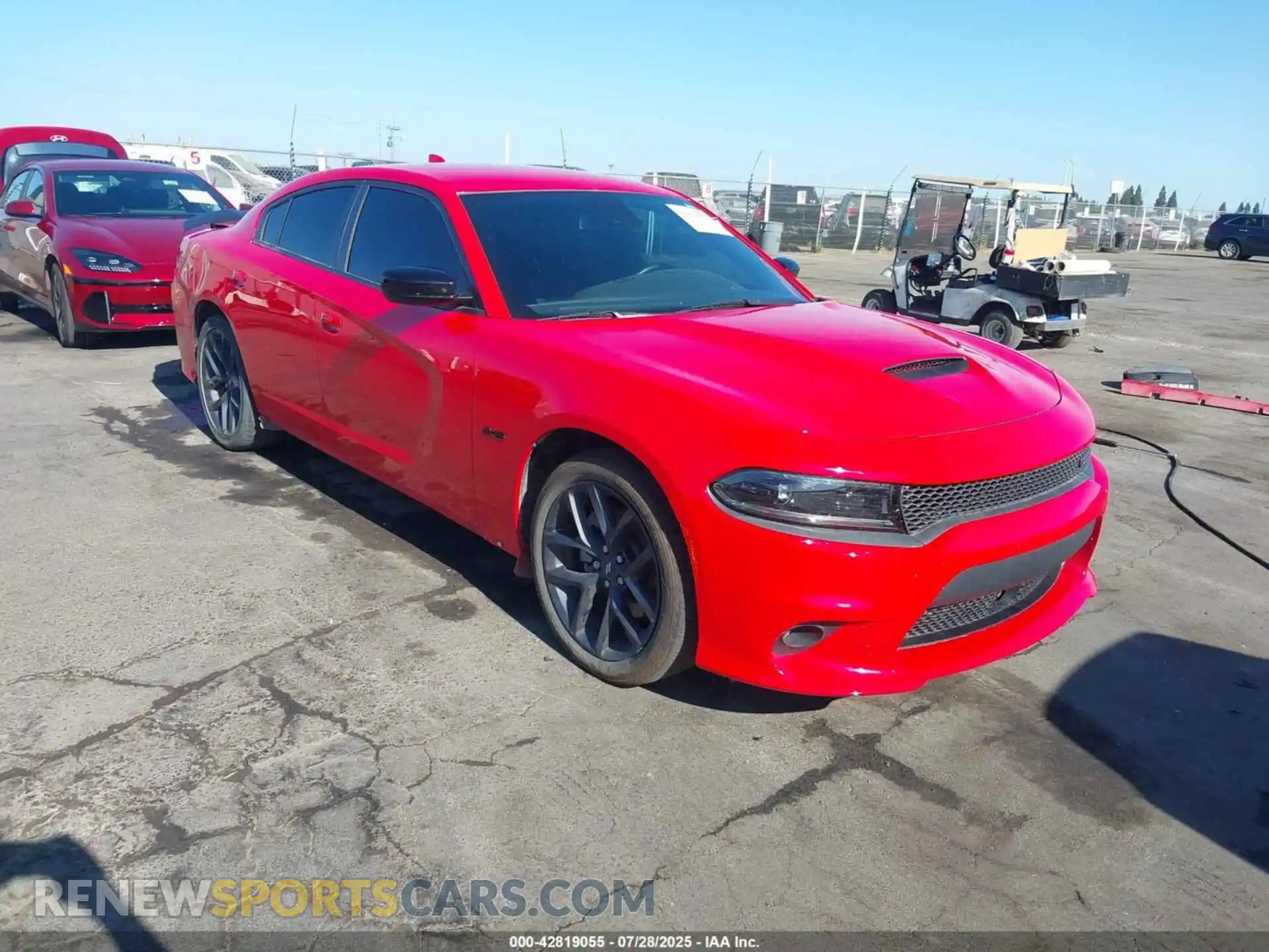 1 Photograph of a damaged car 2C3CDXCT4PH518851 DODGE CHARGER 2023