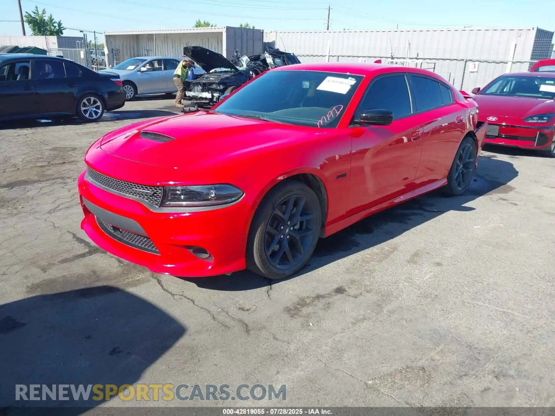2 Photograph of a damaged car 2C3CDXCT4PH518851 DODGE CHARGER 2023