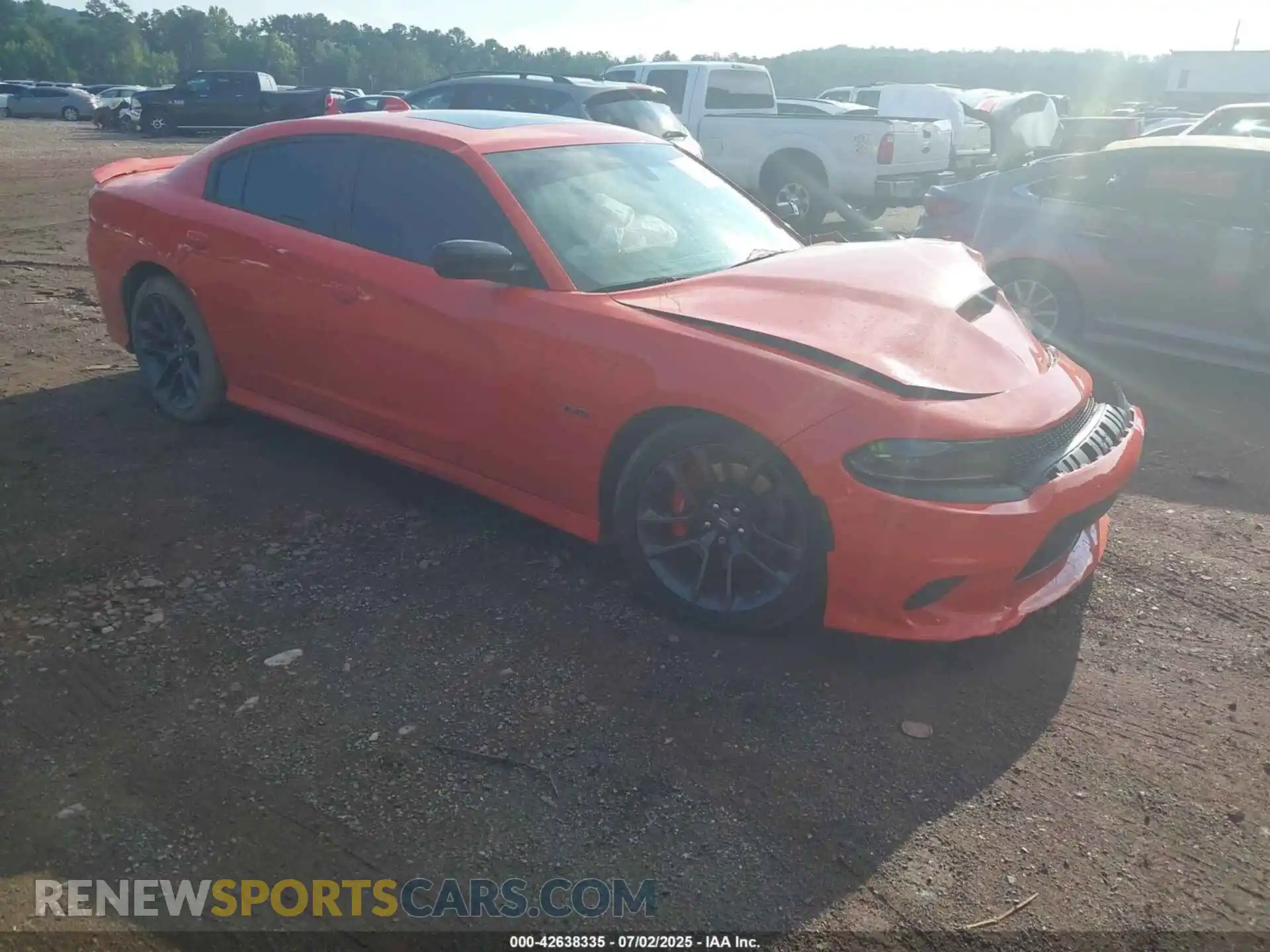 1 Photograph of a damaged car 2C3CDXCT4PH671732 DODGE CHARGER 2023