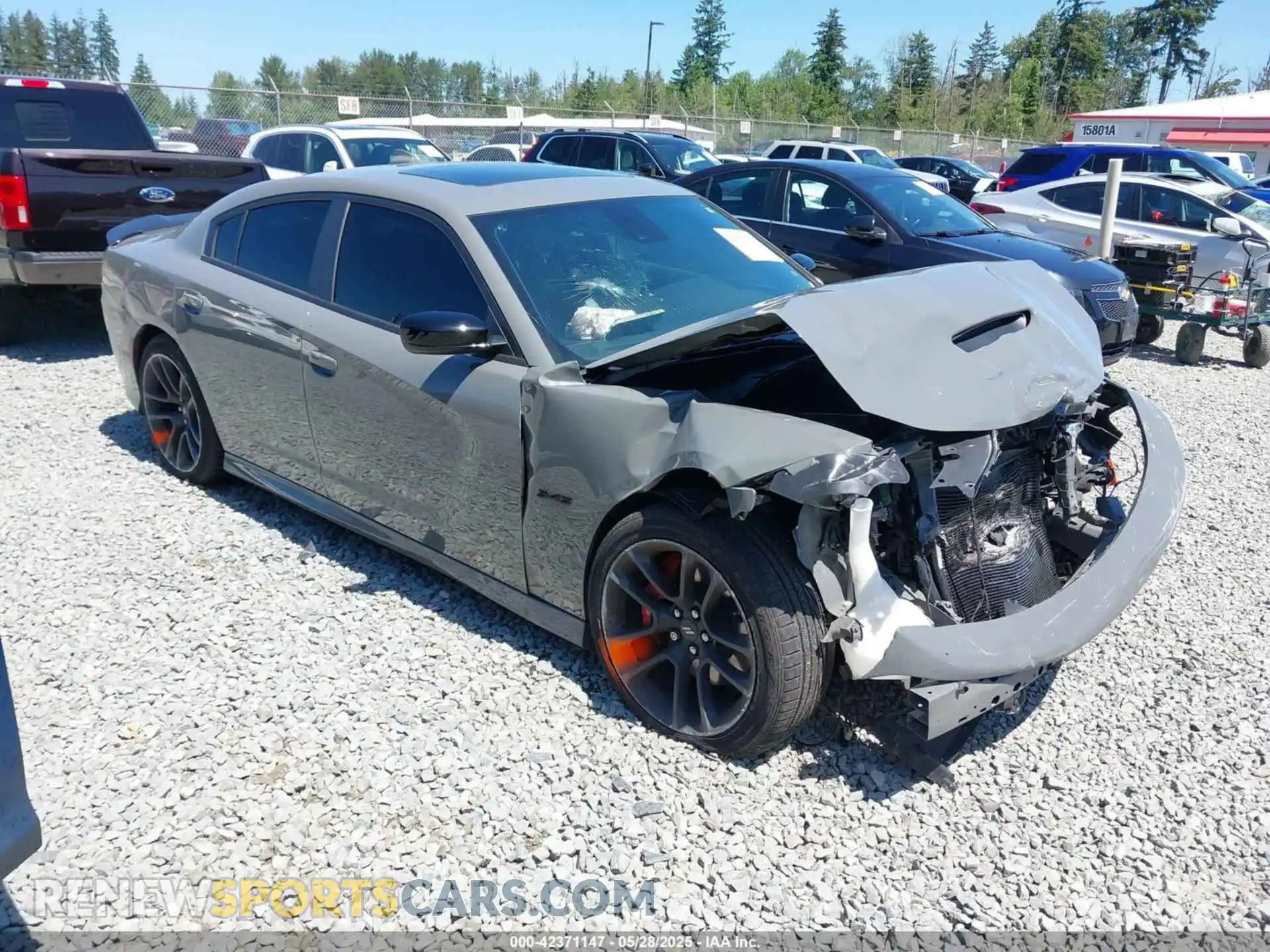 1 Photograph of a damaged car 2C3CDXCT5PH568707 DODGE CHARGER 2023