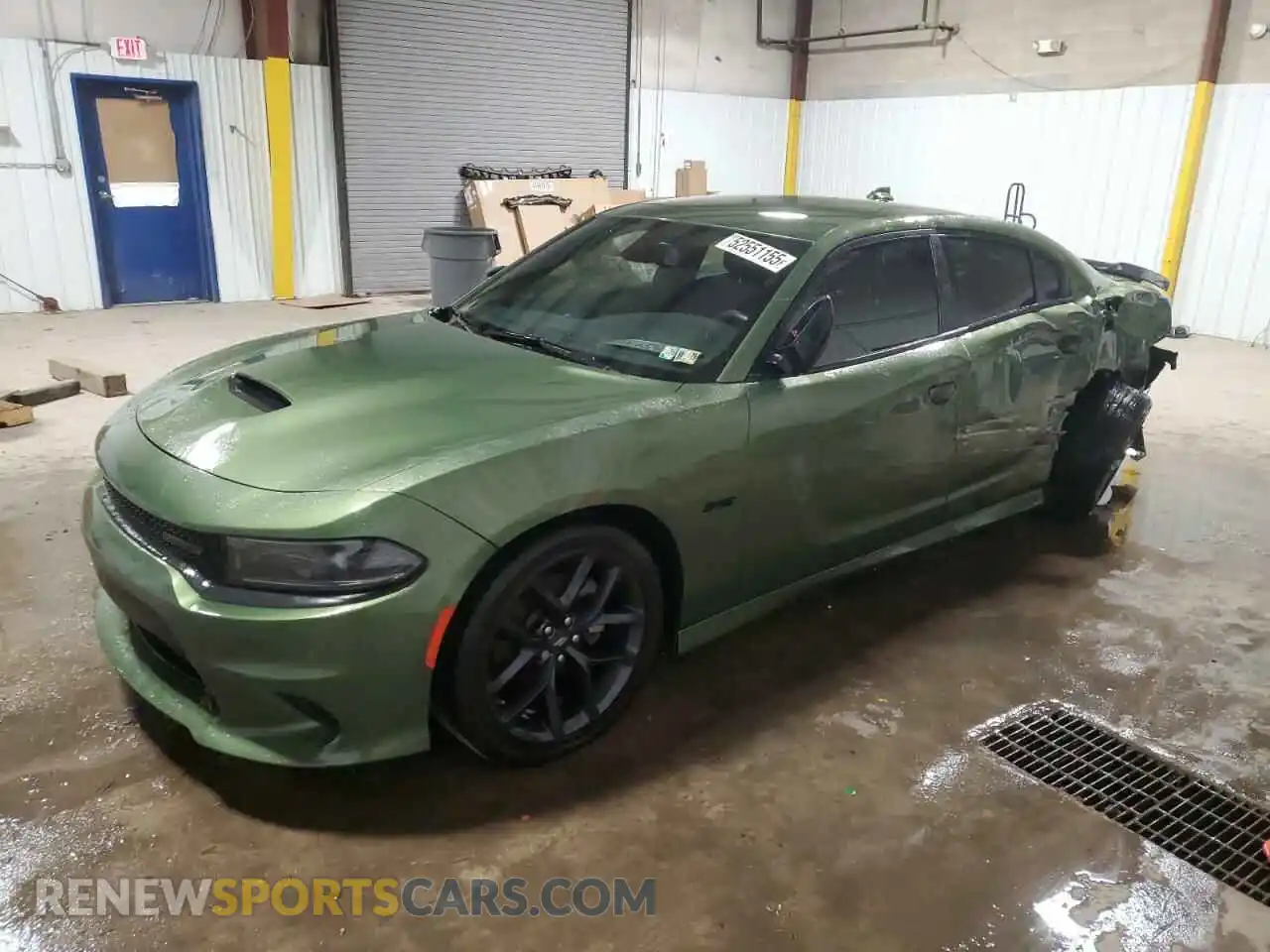 1 Photograph of a damaged car 2C3CDXCT5PH576855 DODGE CHARGER 2023