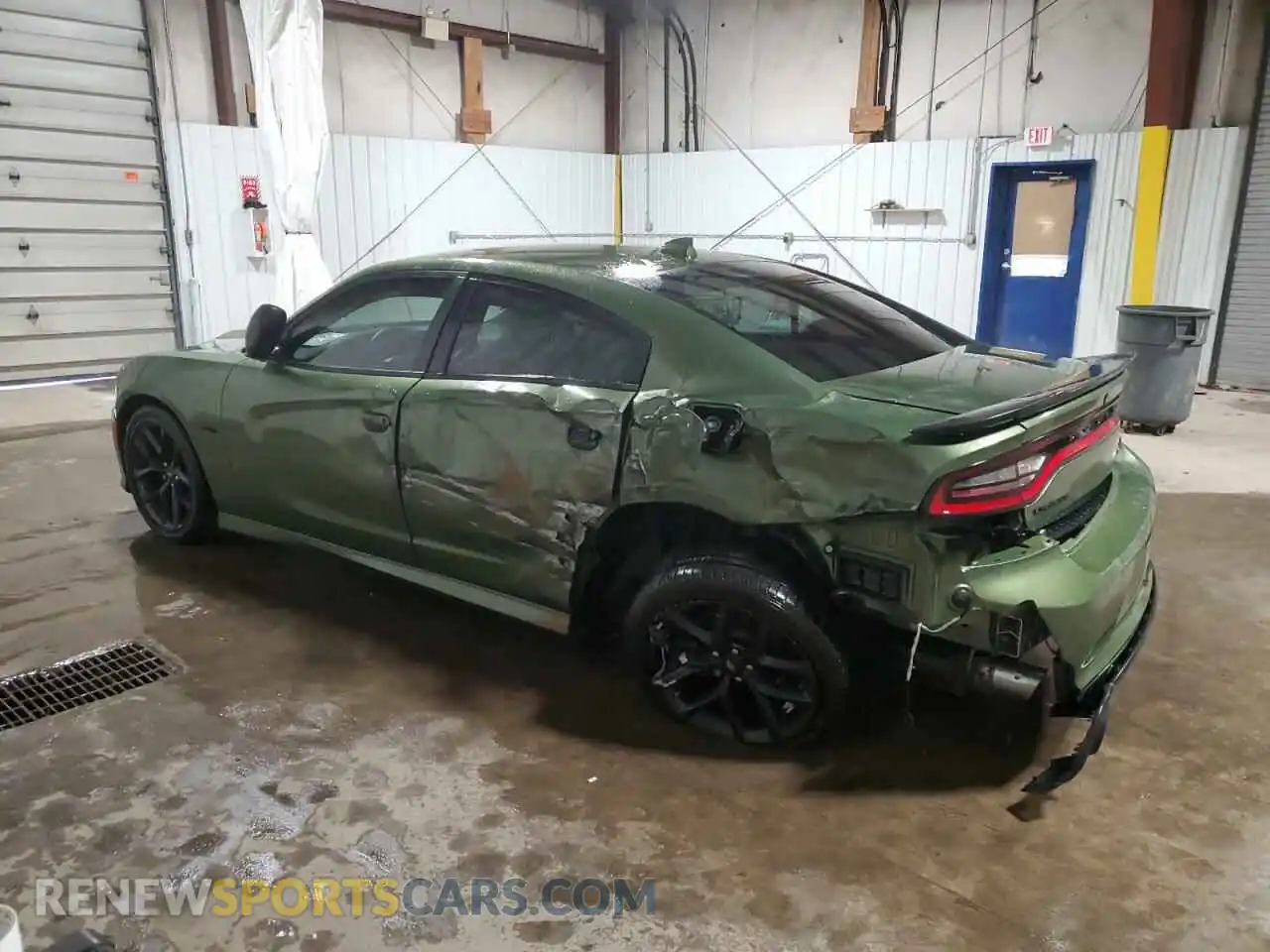 2 Photograph of a damaged car 2C3CDXCT5PH576855 DODGE CHARGER 2023