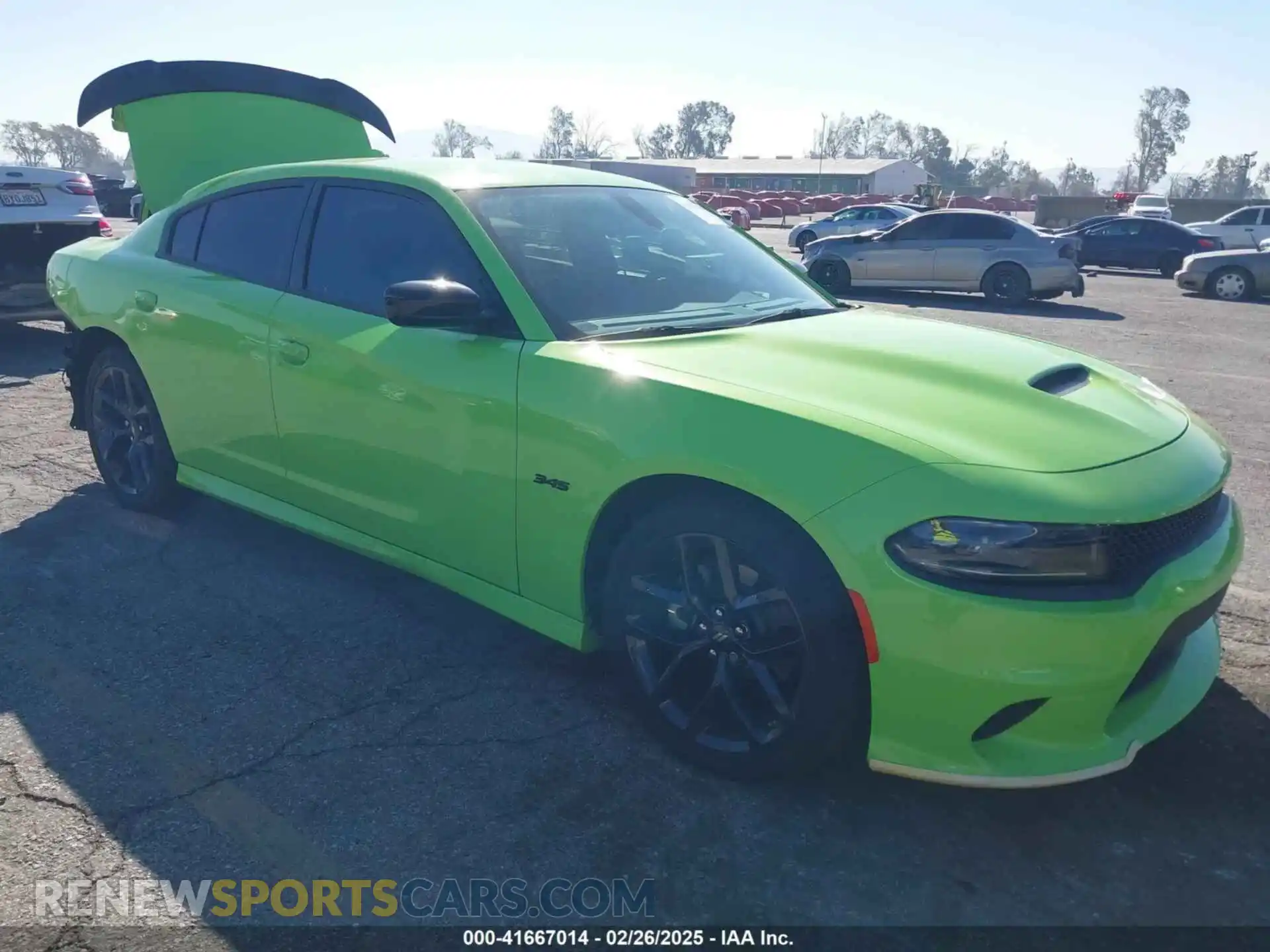 1 Photograph of a damaged car 2C3CDXCT5PH584776 DODGE CHARGER 2023