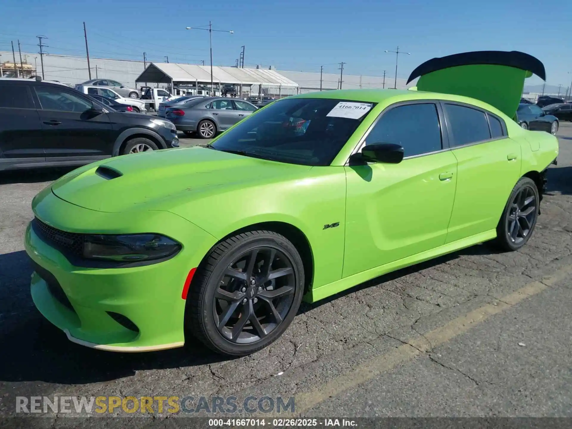 2 Photograph of a damaged car 2C3CDXCT5PH584776 DODGE CHARGER 2023