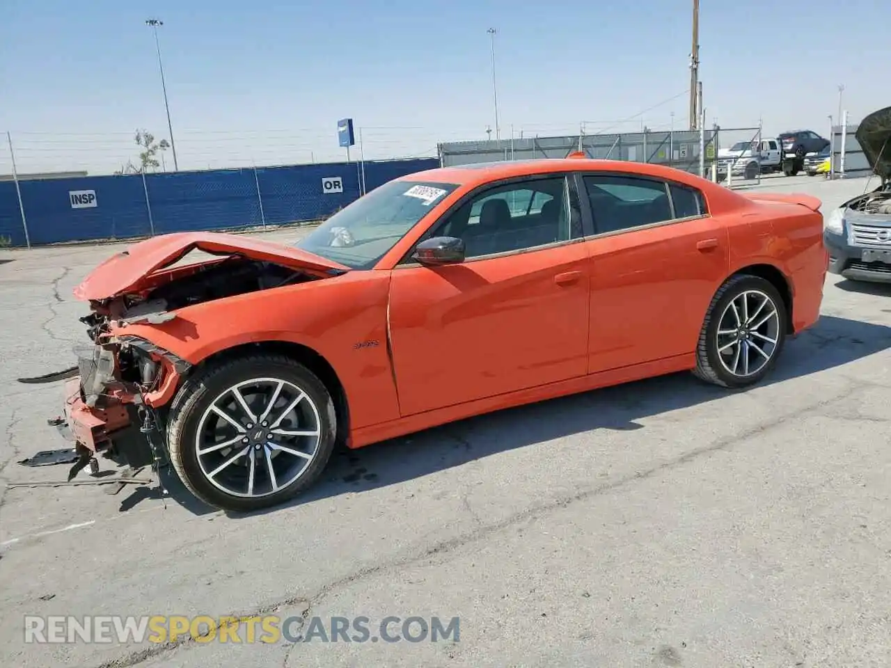 1 Photograph of a damaged car 2C3CDXCT5PH639517 DODGE CHARGER 2023