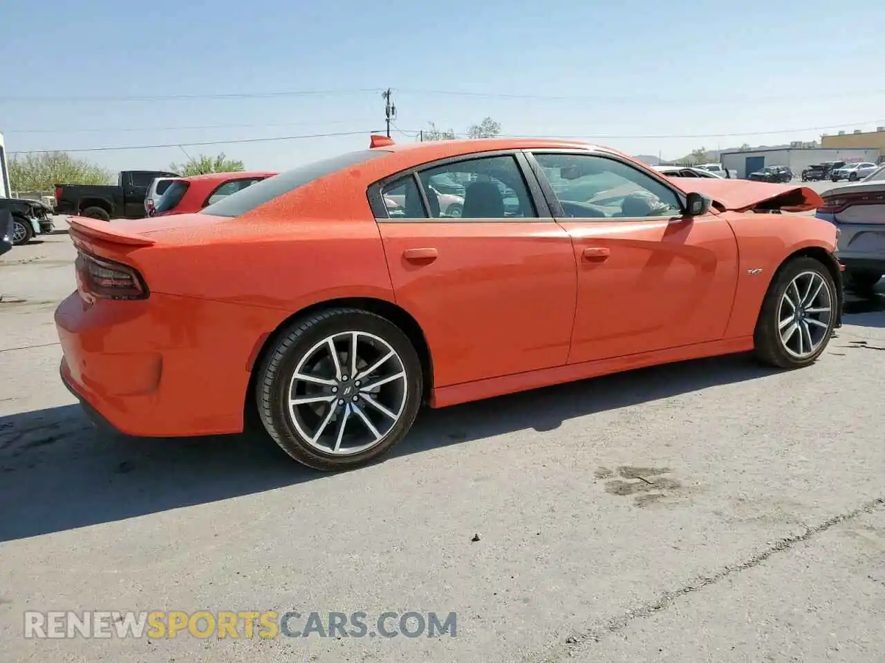 3 Photograph of a damaged car 2C3CDXCT5PH639517 DODGE CHARGER 2023
