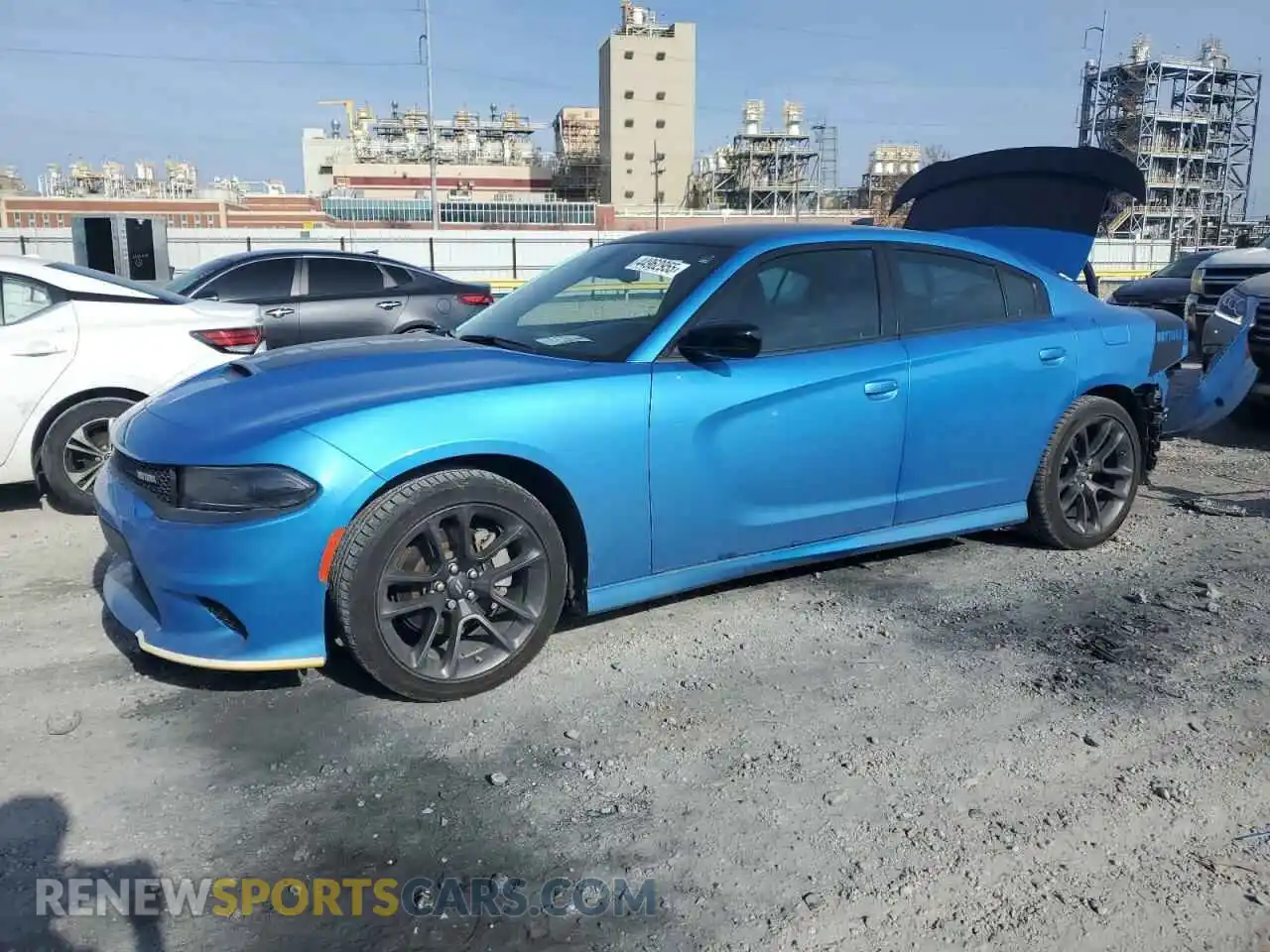 1 Photograph of a damaged car 2C3CDXCT5PH643695 DODGE CHARGER 2023