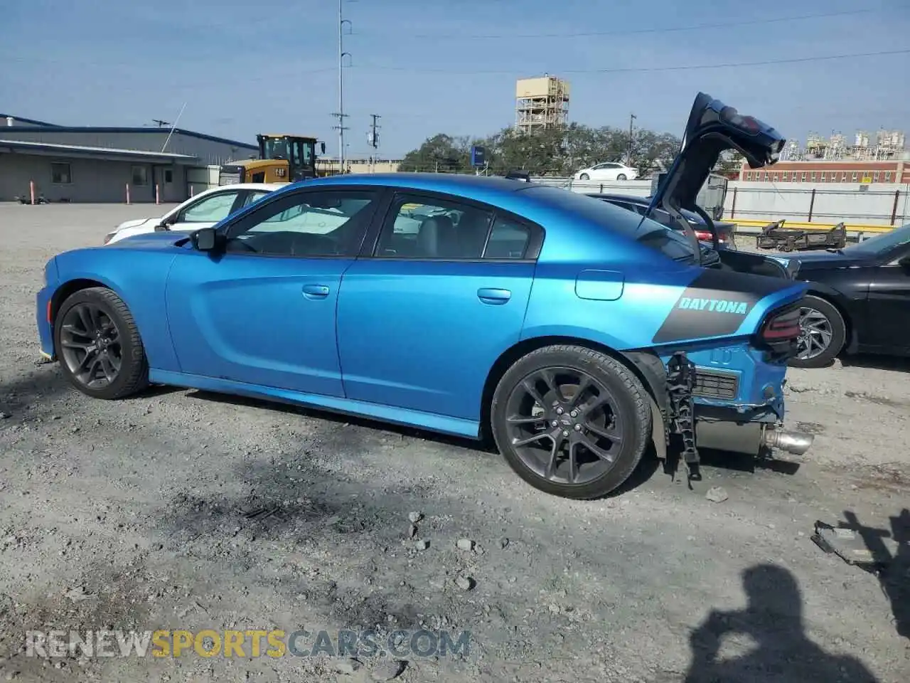 2 Photograph of a damaged car 2C3CDXCT5PH643695 DODGE CHARGER 2023