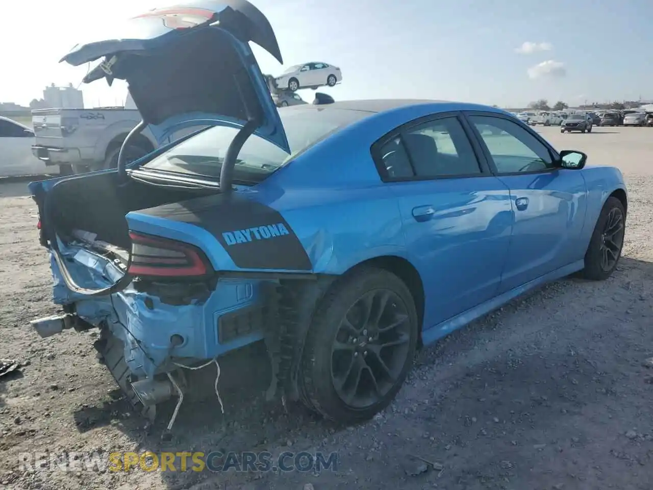 3 Photograph of a damaged car 2C3CDXCT5PH643695 DODGE CHARGER 2023
