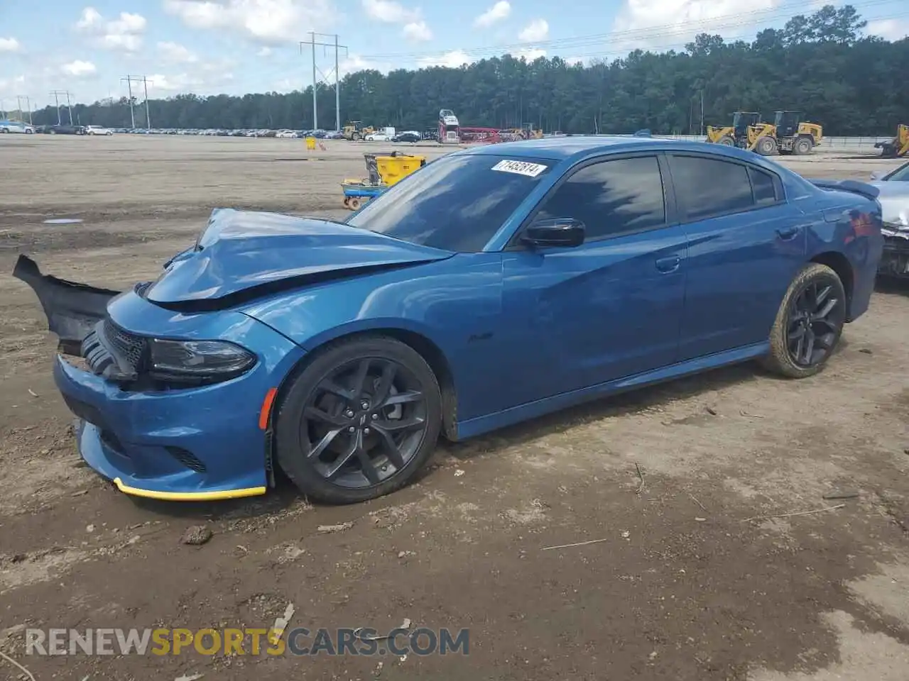 1 Photograph of a damaged car 2C3CDXCT5PH656026 DODGE CHARGER 2023