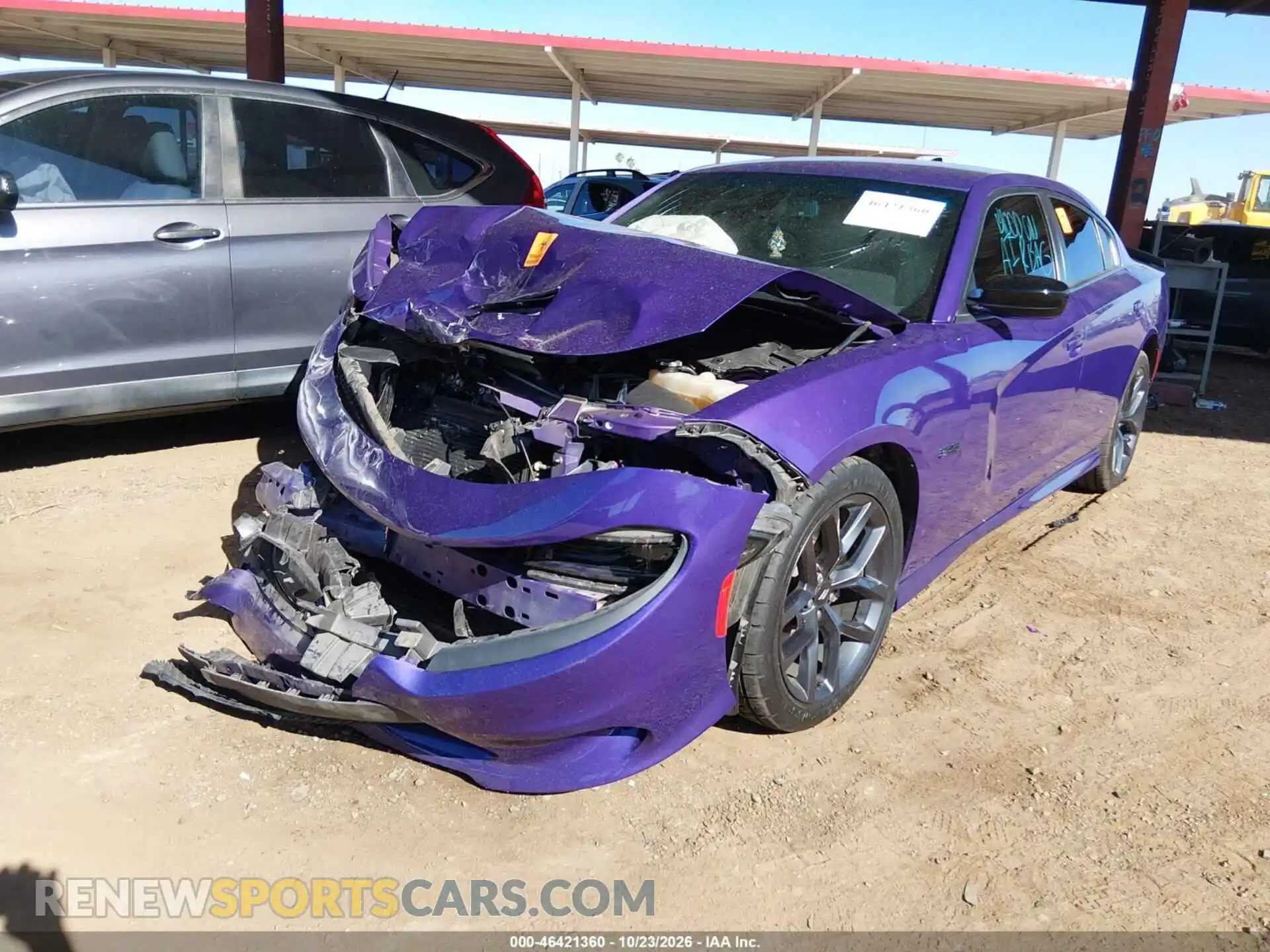 2 Photograph of a damaged car 2C3CDXCT5PH663641 DODGE CHARGER 2023