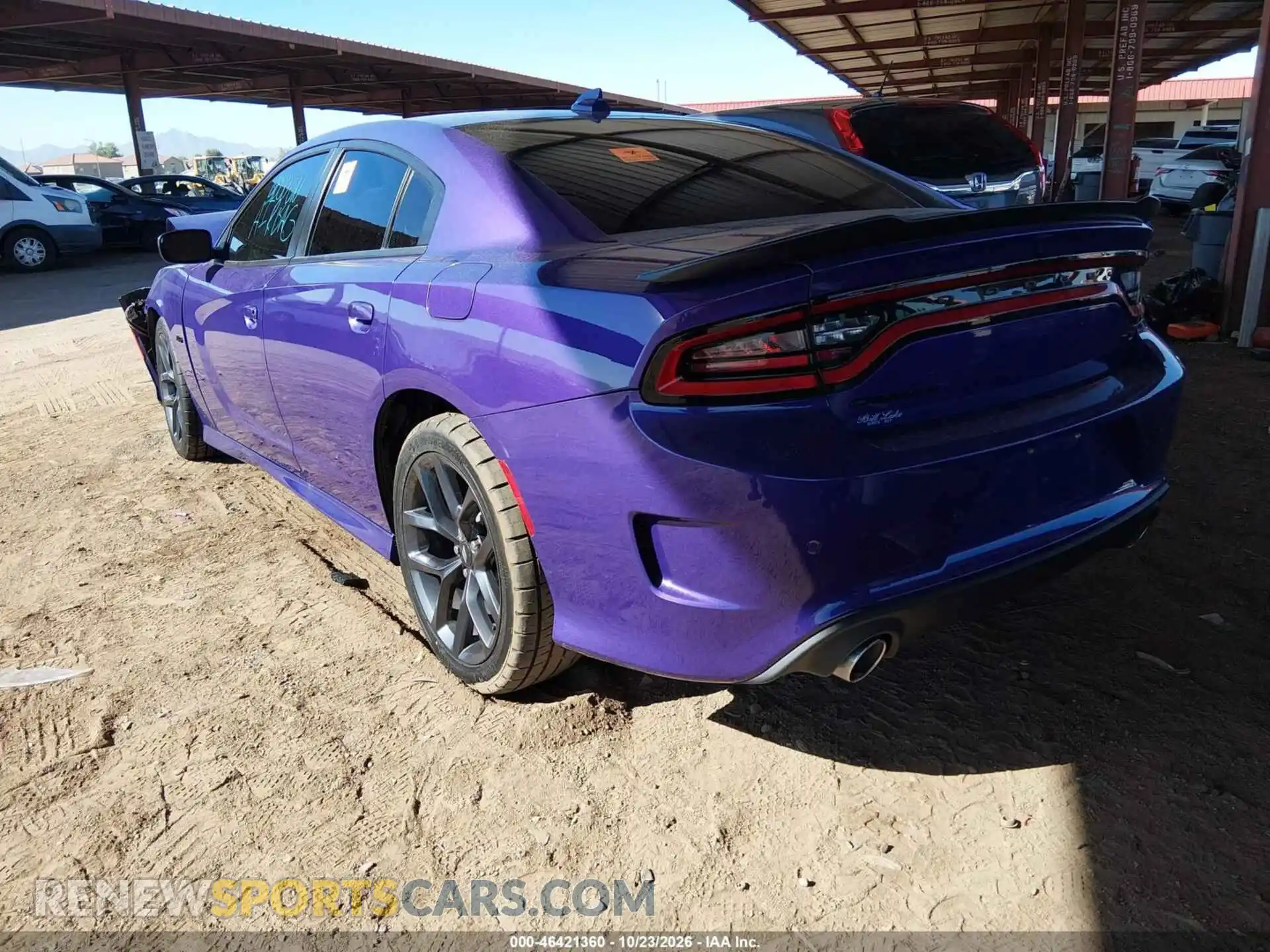 3 Photograph of a damaged car 2C3CDXCT5PH663641 DODGE CHARGER 2023