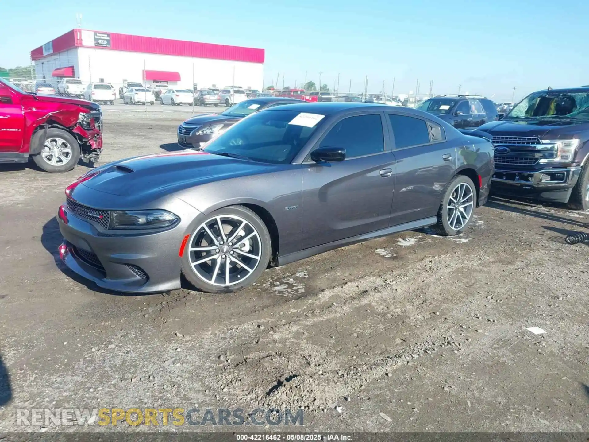 2 fotografías del automóvil dañado 2C3CDXCT5PH685350 DODGE CHARGER 2023