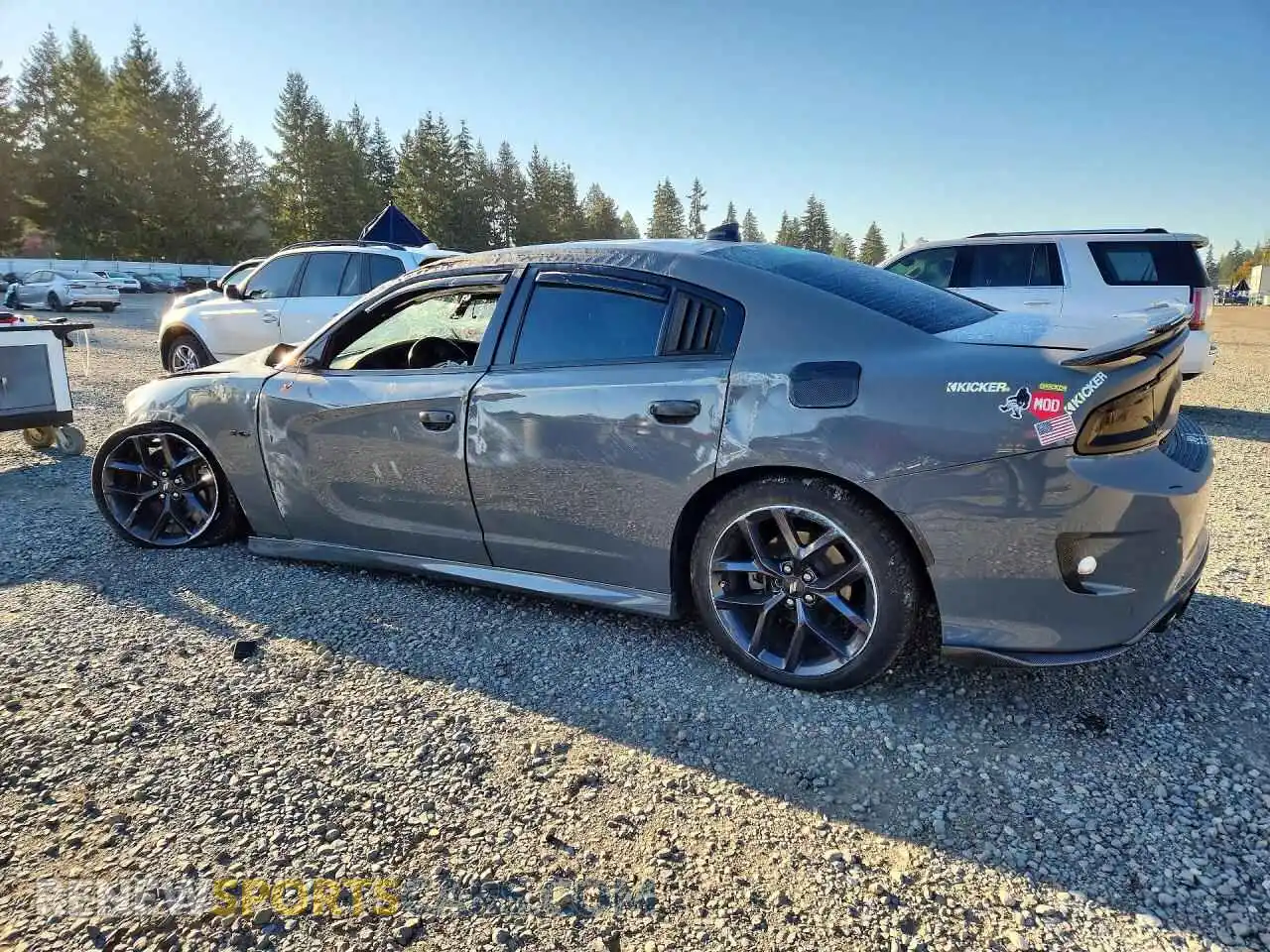 2 Photograph of a damaged car 2C3CDXCT6PH608647 DODGE CHARGER 2023