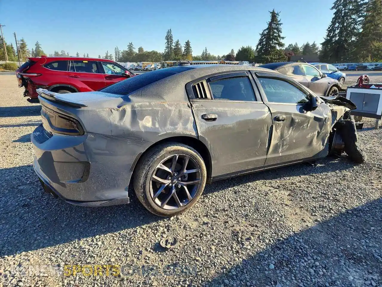 3 Photograph of a damaged car 2C3CDXCT6PH608647 DODGE CHARGER 2023