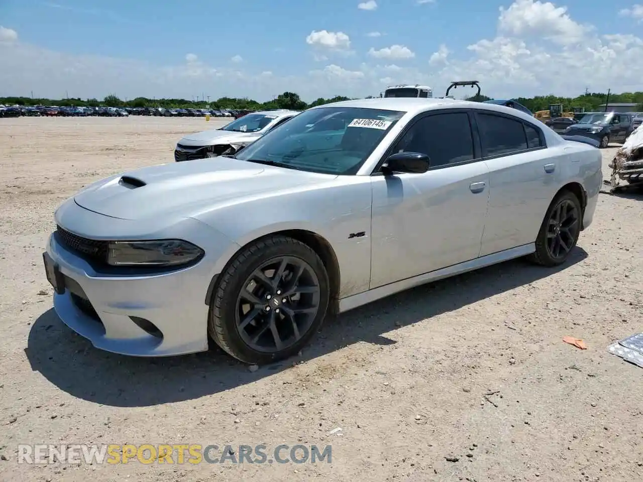 1 Photograph of a damaged car 2C3CDXCT7PH532307 DODGE CHARGER 2023