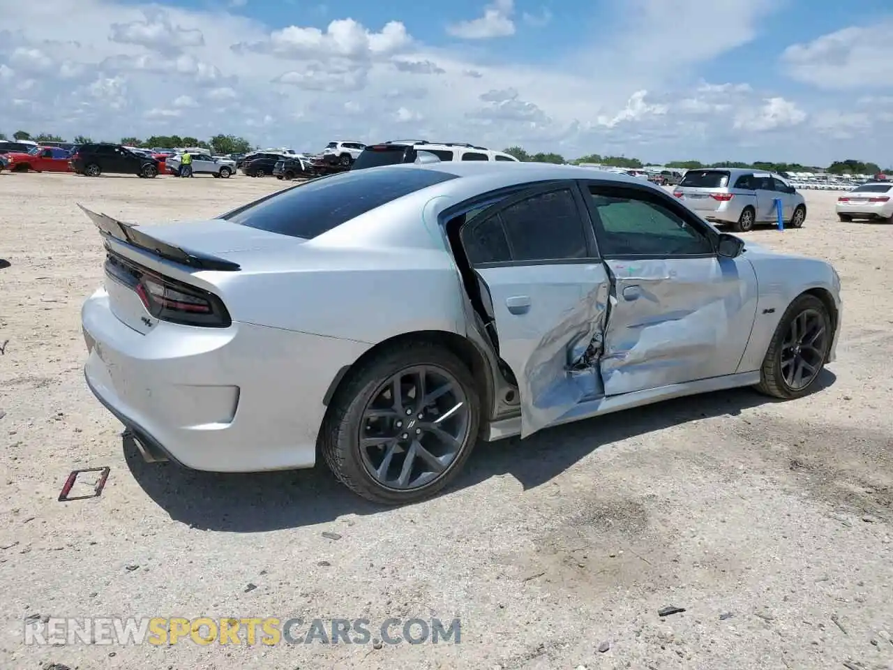 3 Photograph of a damaged car 2C3CDXCT7PH532307 DODGE CHARGER 2023